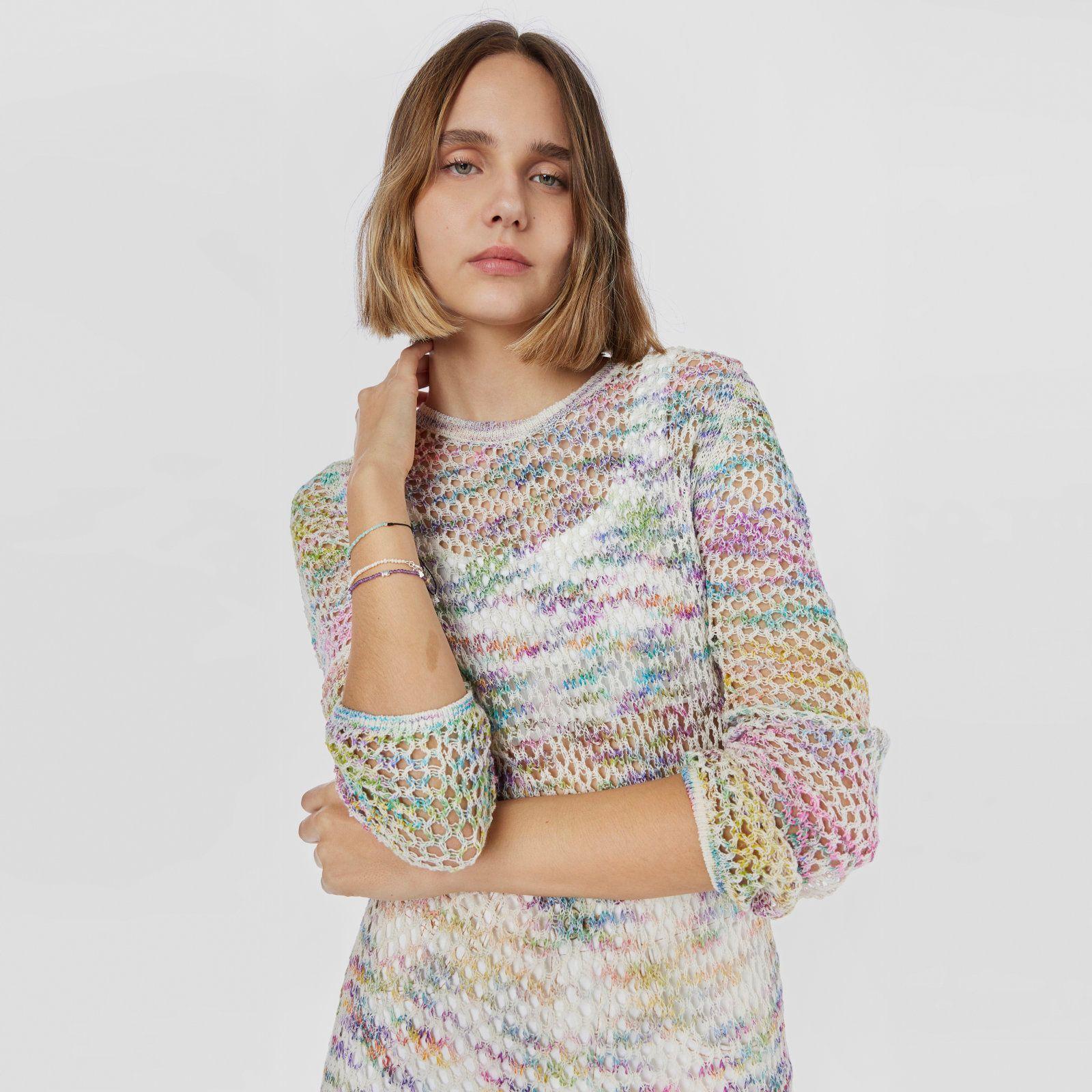 Pulsera de nylon negro con amazonitas Camille-4