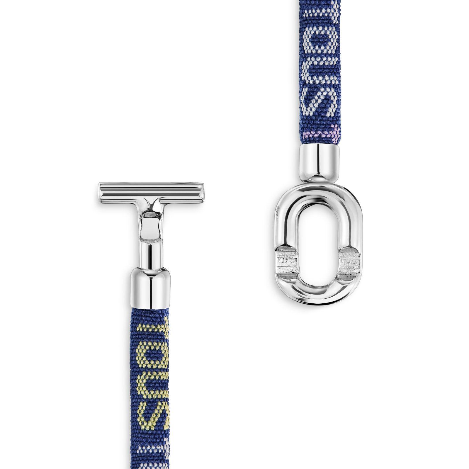 Pulsera de plata y cordón TOUS MANIFESTO-2