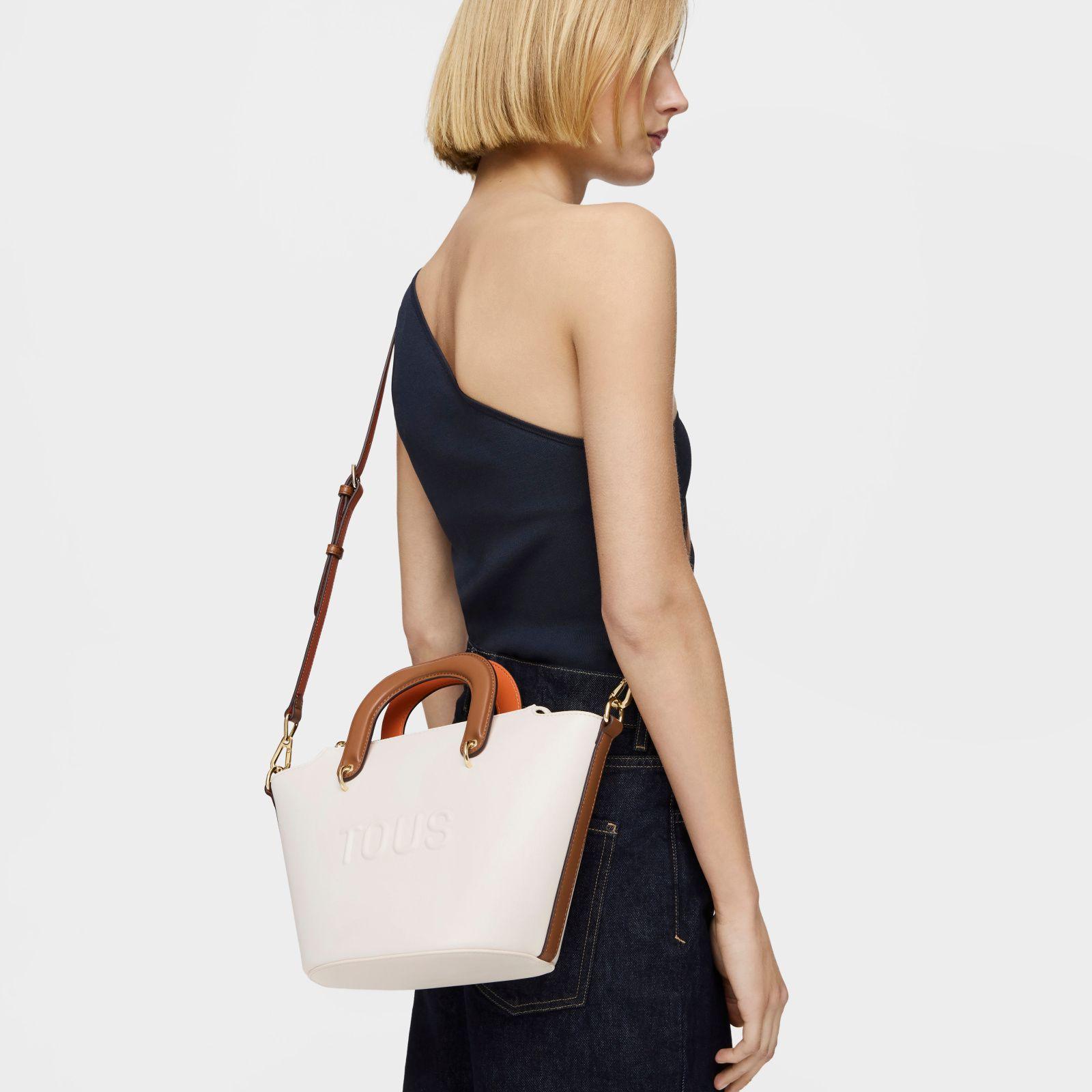 Capazo pequeño beige TOUS Helen-4