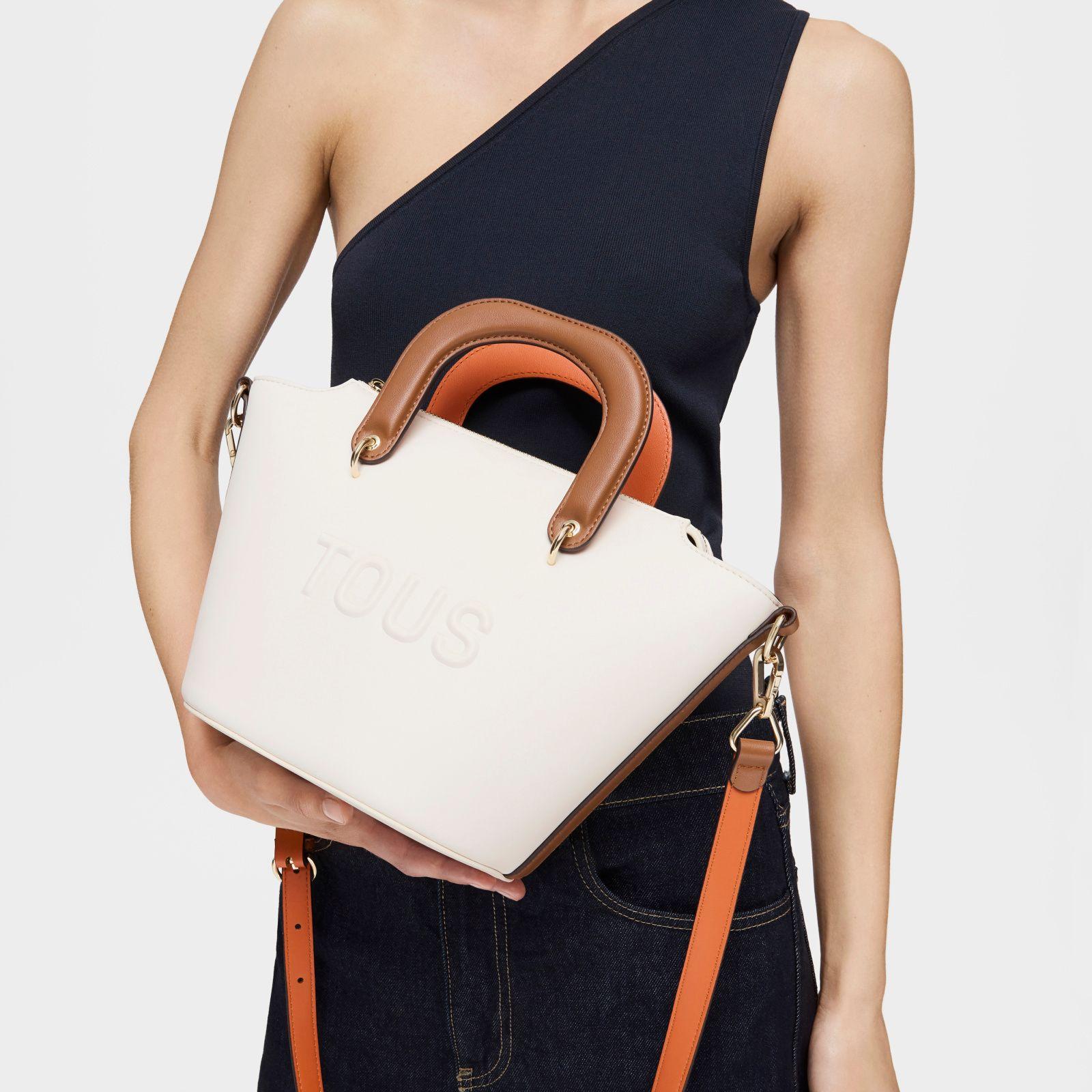 Capazo pequeño beige TOUS Helen-6