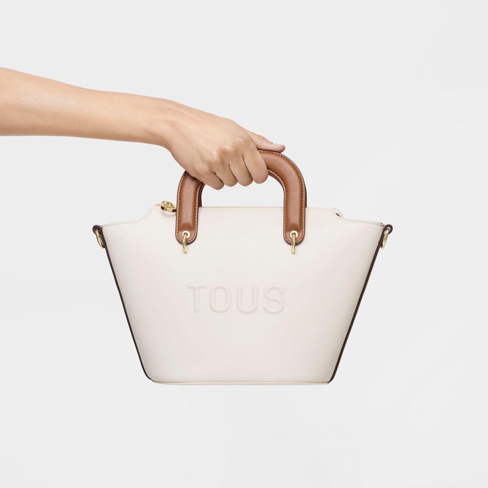 Capazo pequeño beige TOUS Helen-7