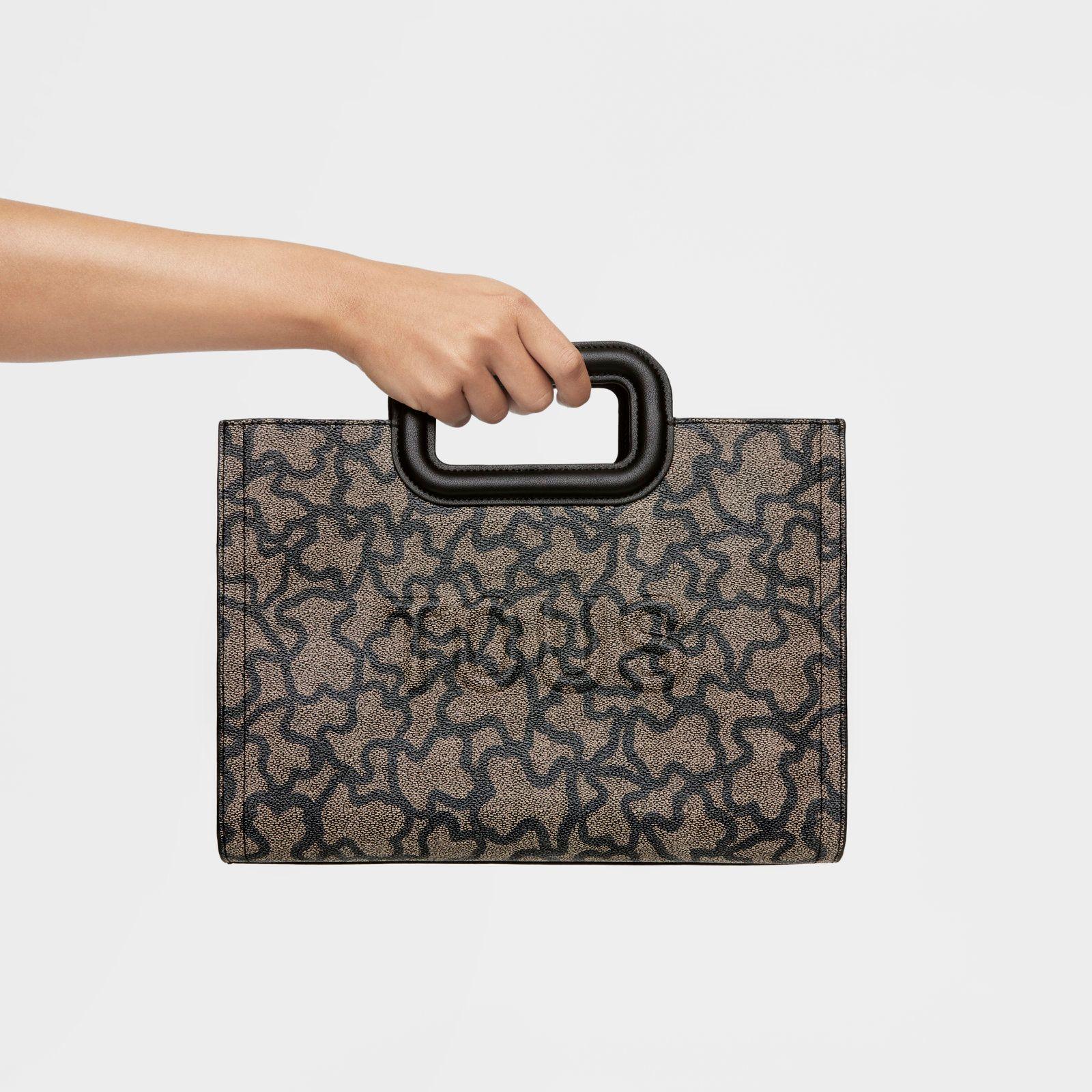 Shopper mediano Amaya negro Kaos Icon-5