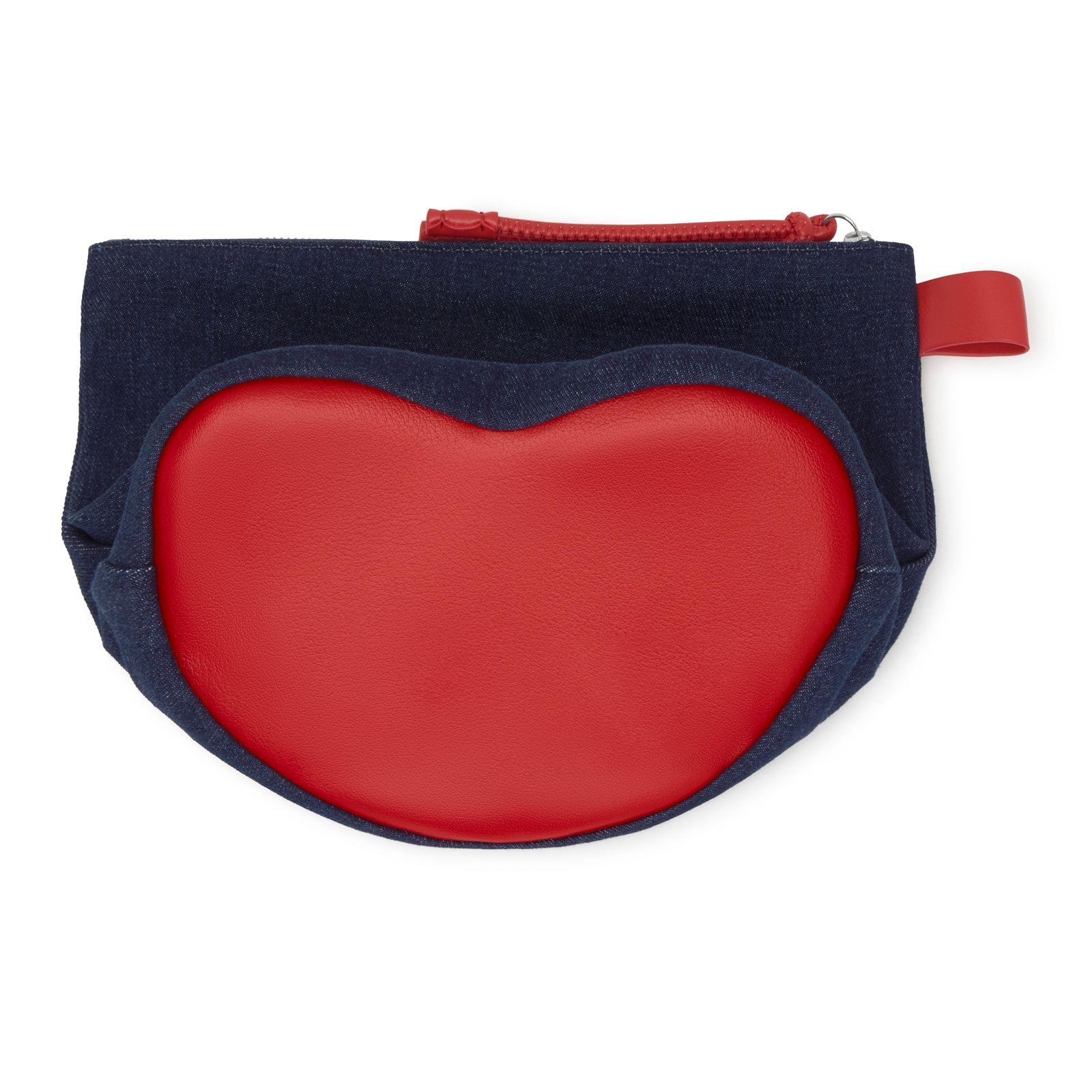 Neceser corazón rojo y azul marino TOUS Icons-0