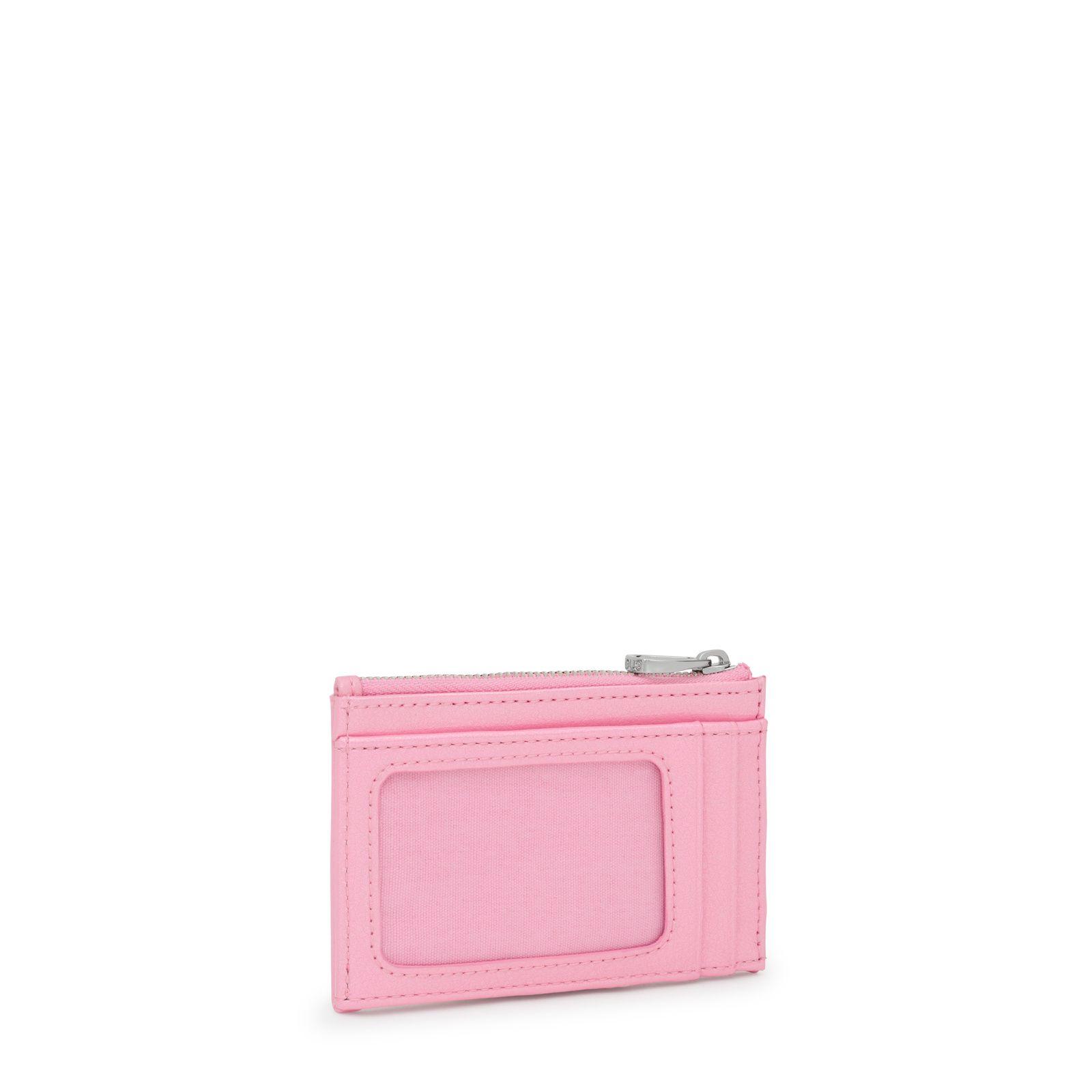 Monedero tarjetero rosa New Dorp-1