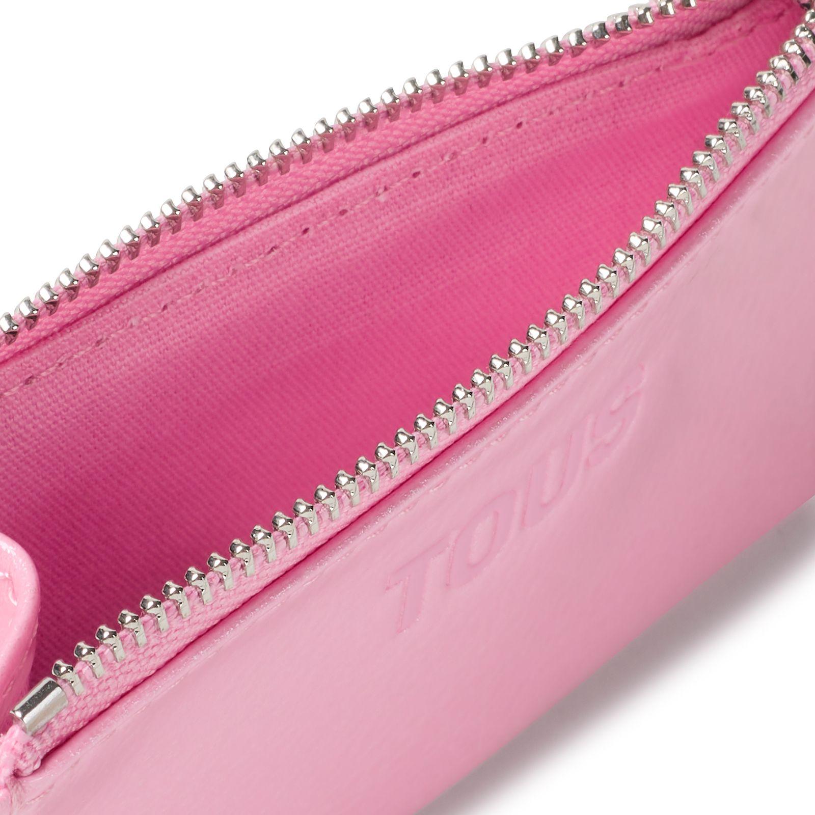 Monedero tarjetero rosa New Dorp-2
