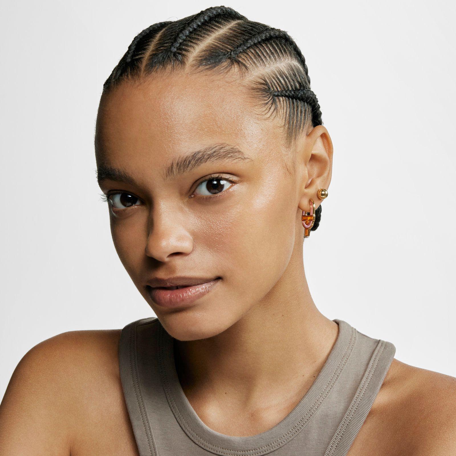 Aros con baño de oro 18 kt sobre plata y esmalte-5