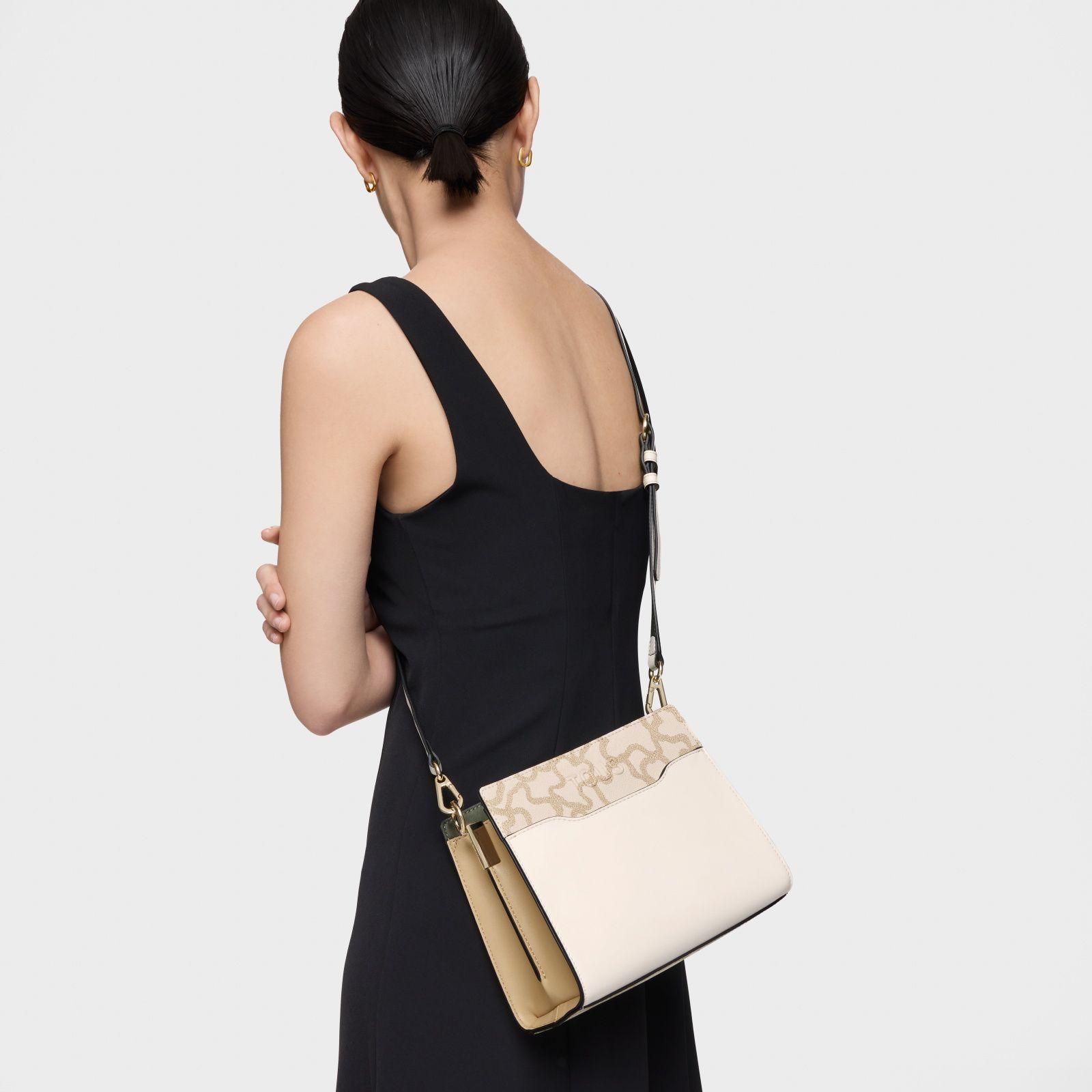 Shopper pequeño marfil Kaos Icon-3