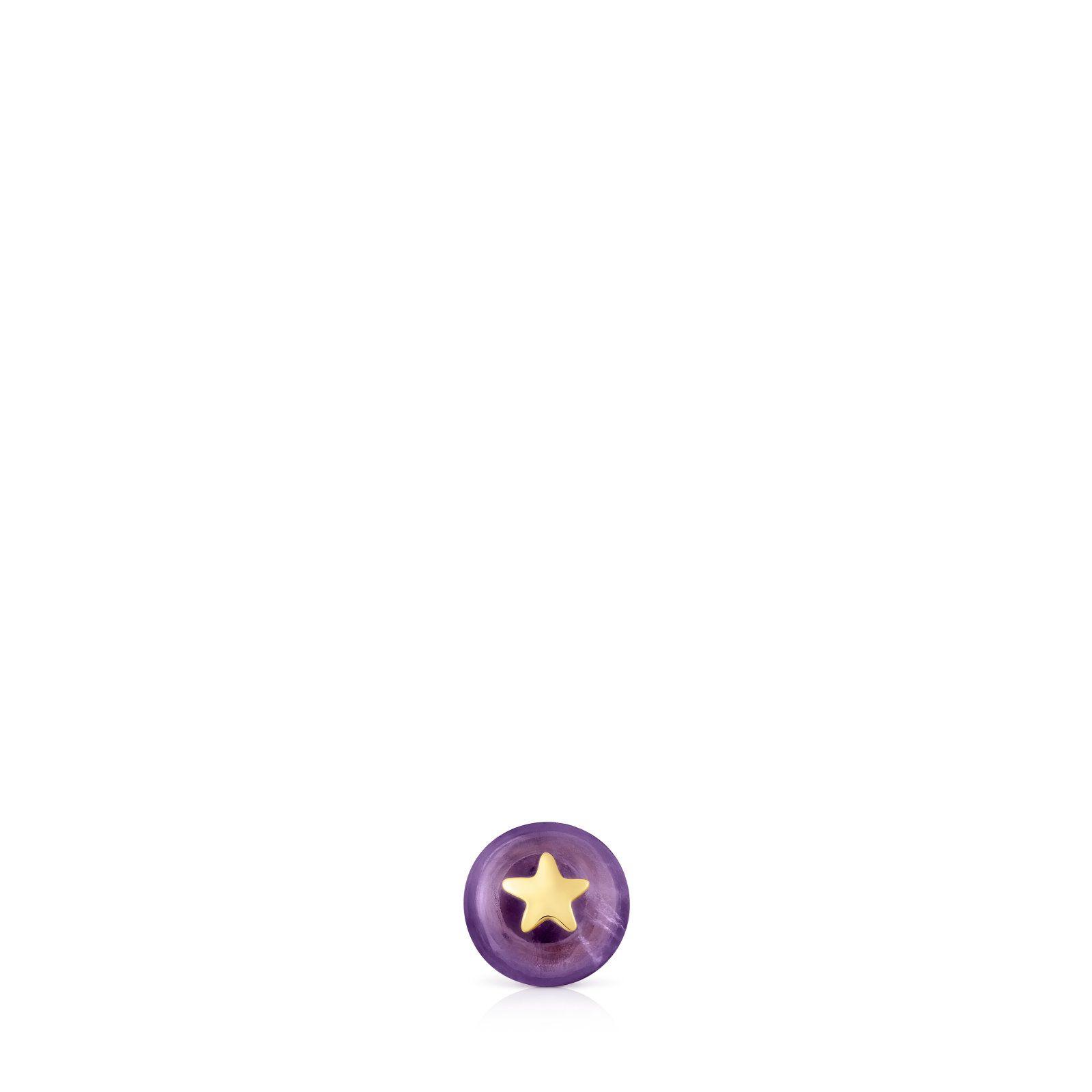 Pendiente suelto estrella de oro y calcedonia TOUS Balloon-0