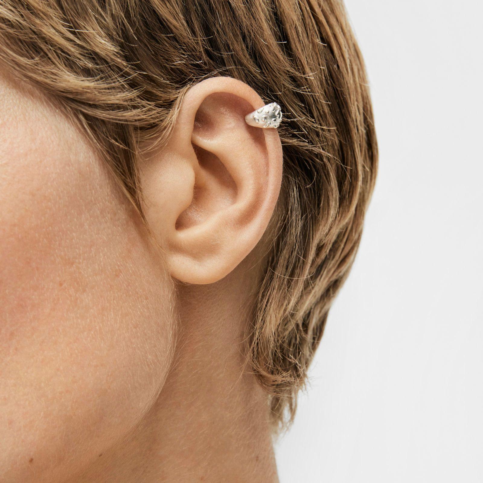 Earcuff de plata Dybe-3
