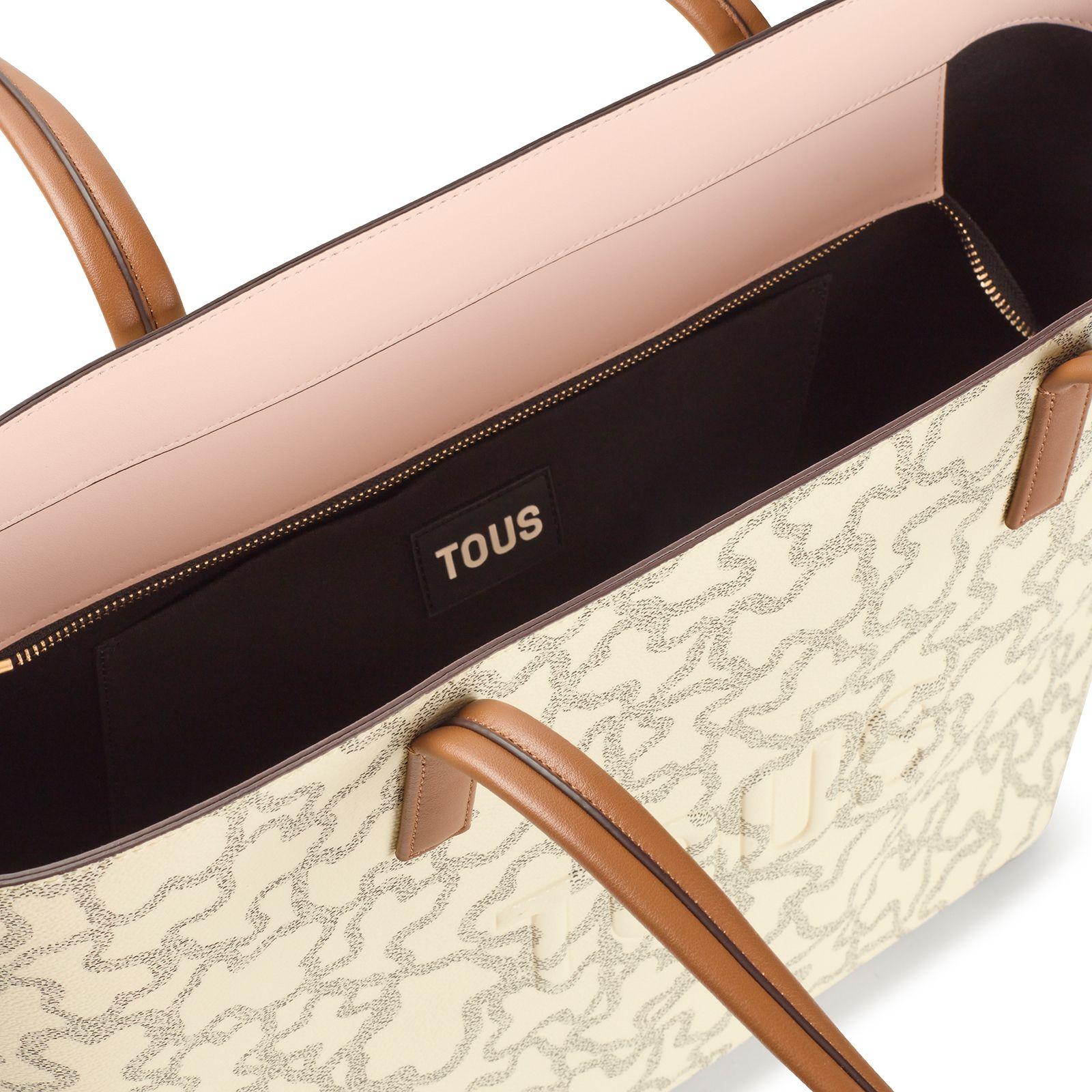 Capazo grande beige Kaos Icon Tous-2