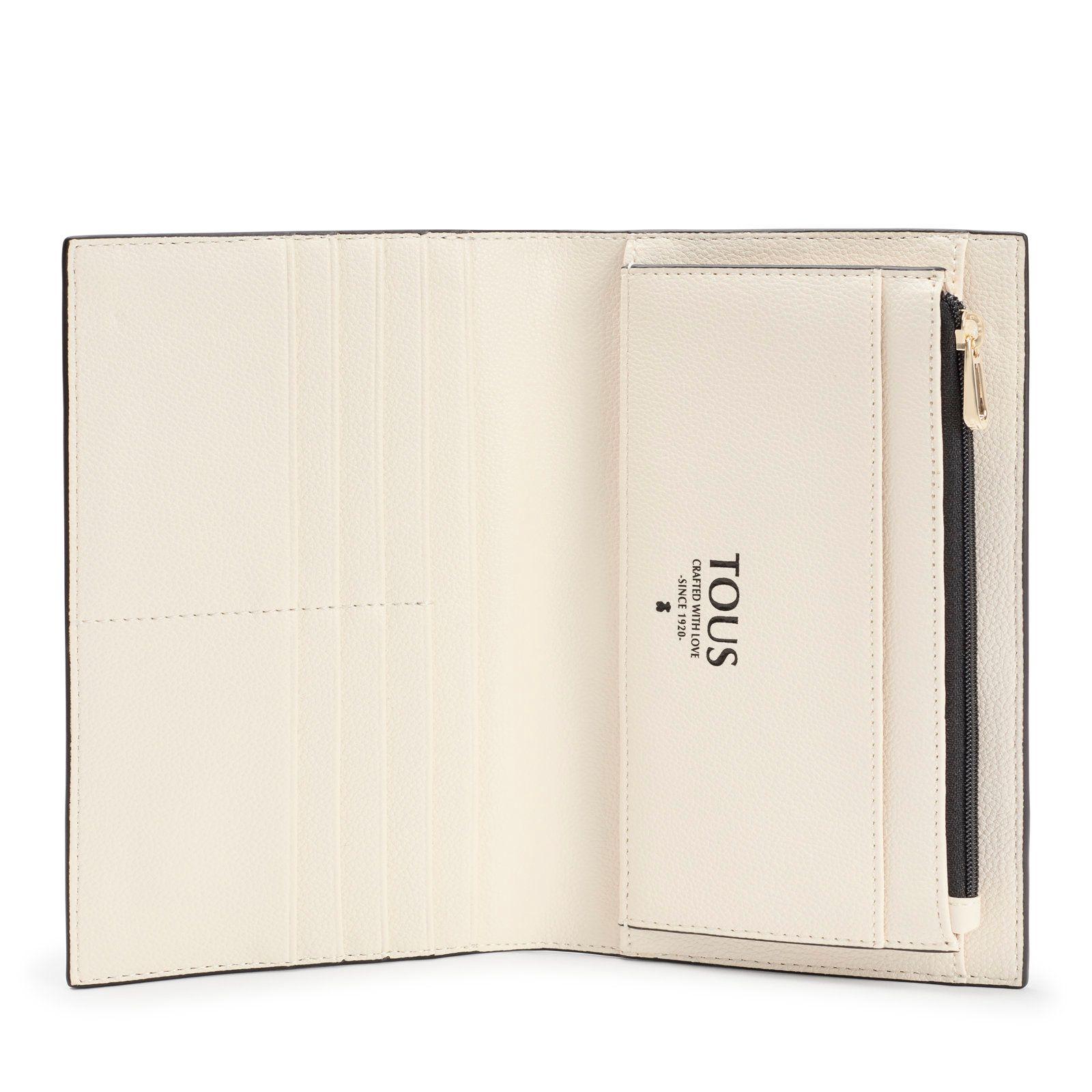 Billetera grande Pocket caqui TOUS Kaos Mini Evolution-2