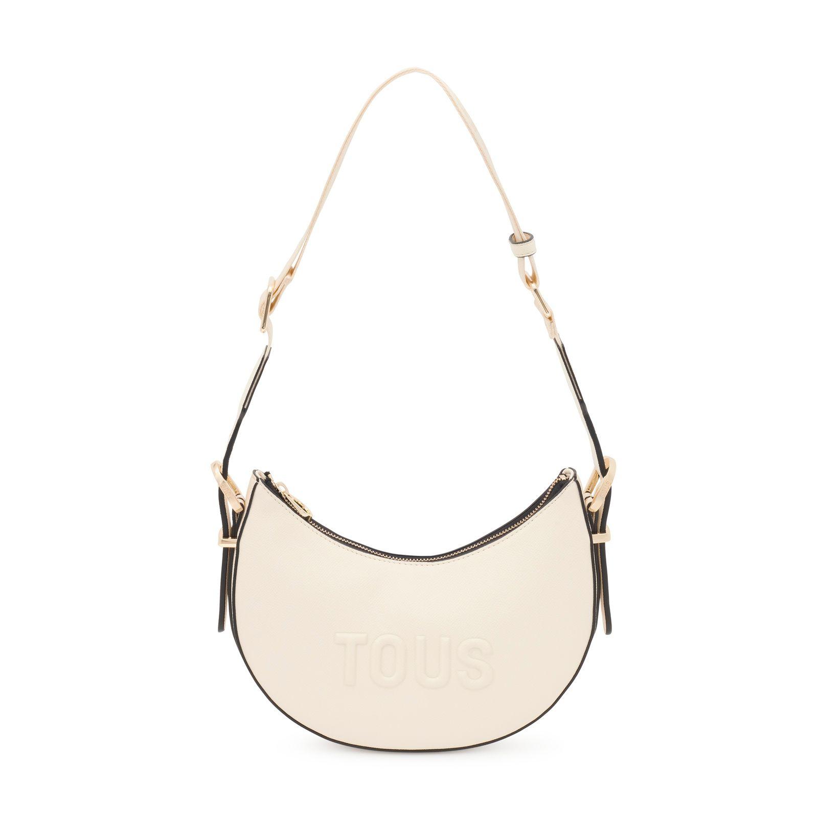 Bolso de hombro mediano beige TOUS Brenda-0