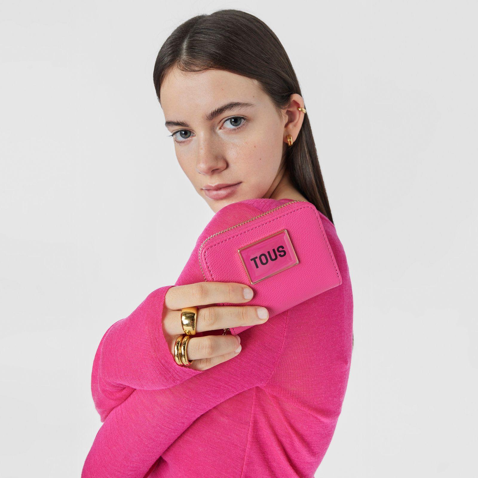 Monedero fucsia TOUS Sylvia-3