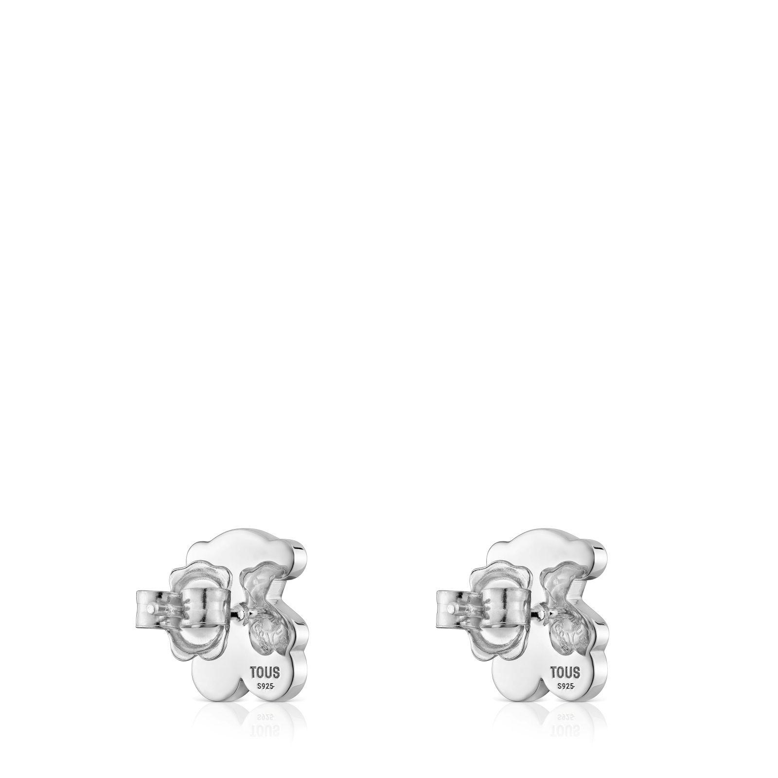Pendientes oso de plata 12 mm Sweet Dolls-2