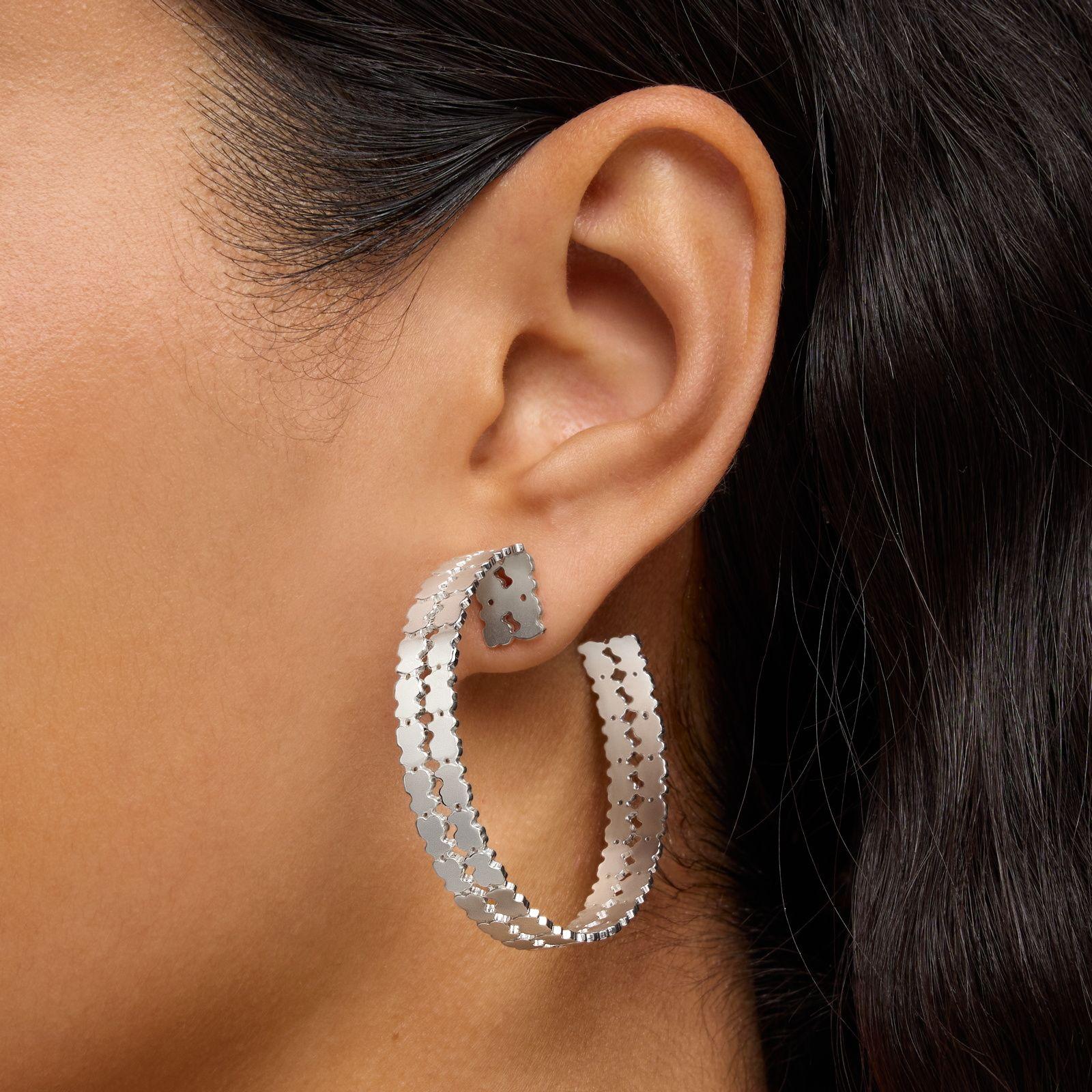 Aros aro de plata 45 mm TOUS Sweet 40s-5