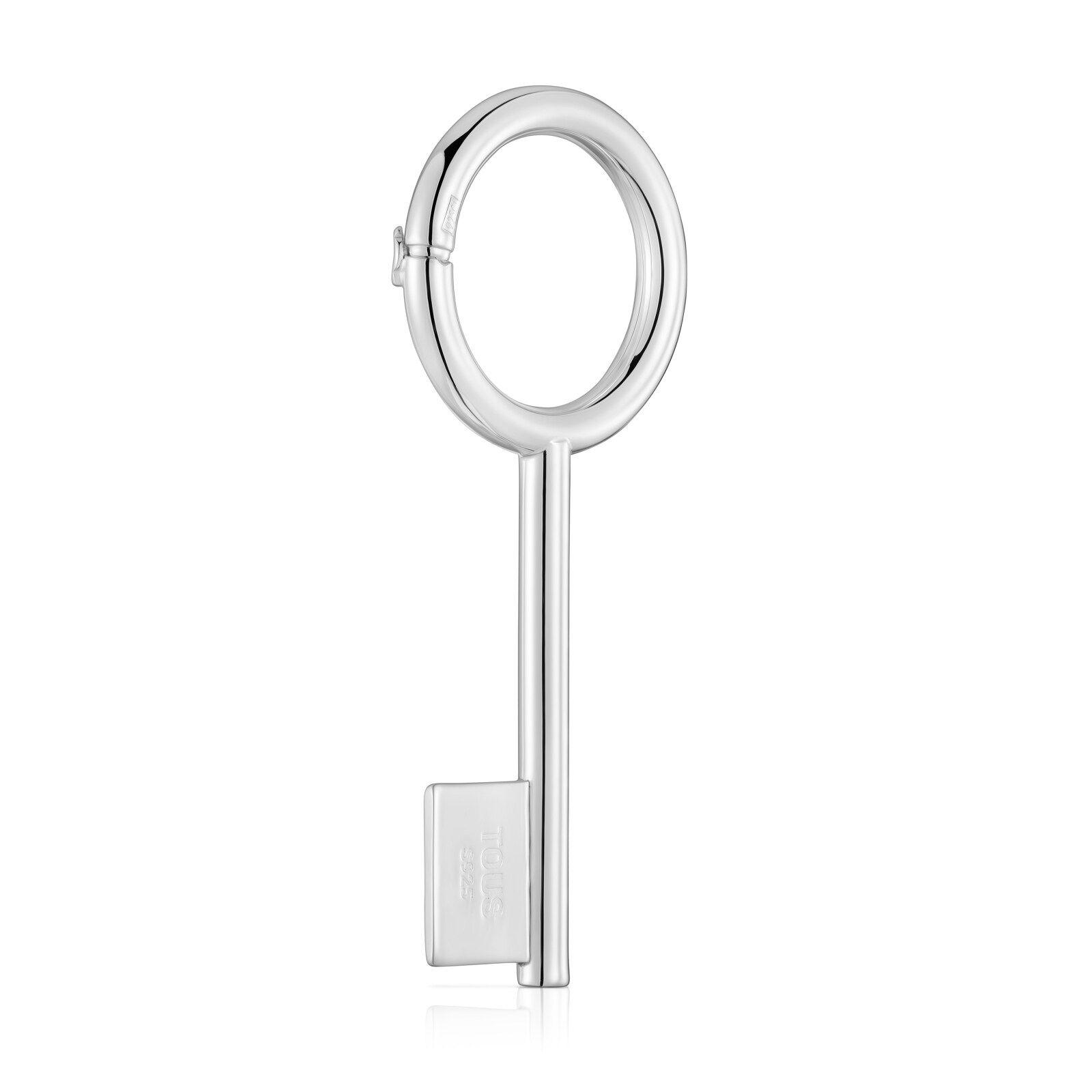 Colgante de plata motivo llave 20 mm TOUS Unlock-1