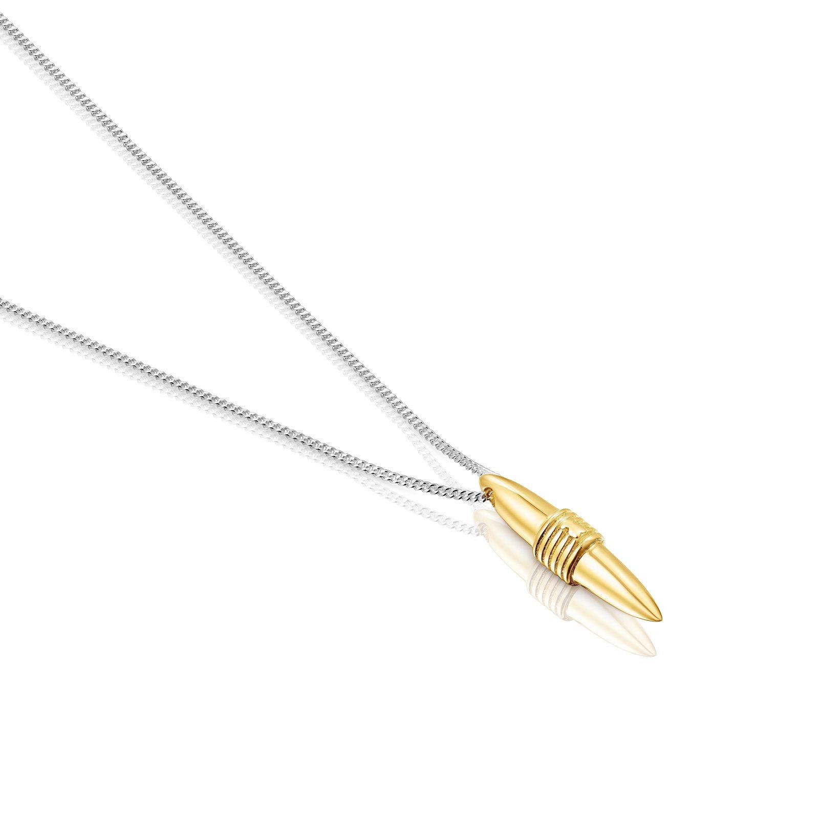 Collar de plata y plata vermeil Lure Tous-2