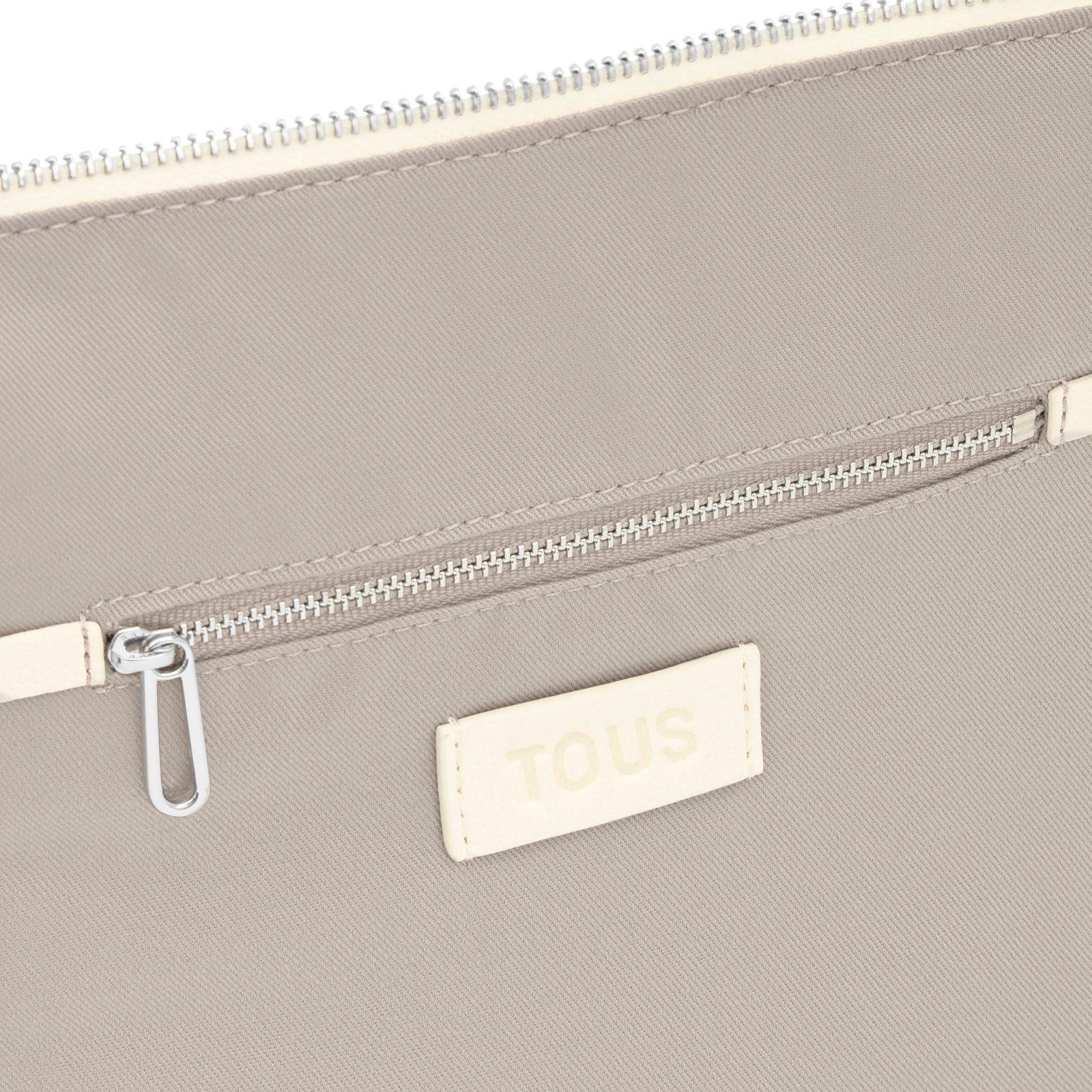 Bolso de hombro mediano beige TOUS Puffy bear-2