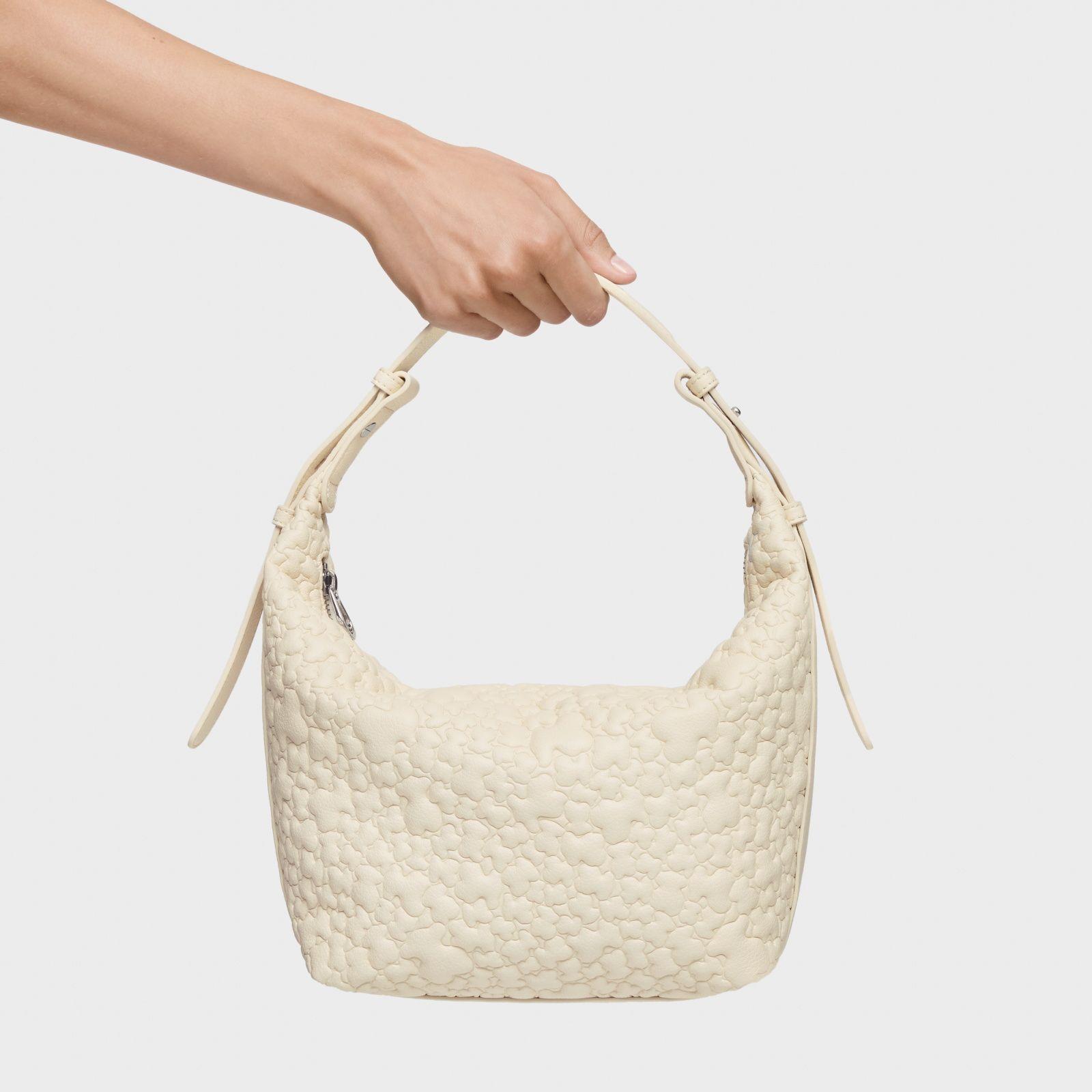 Bolso de hombro mediano beige TOUS Puffy bear-5