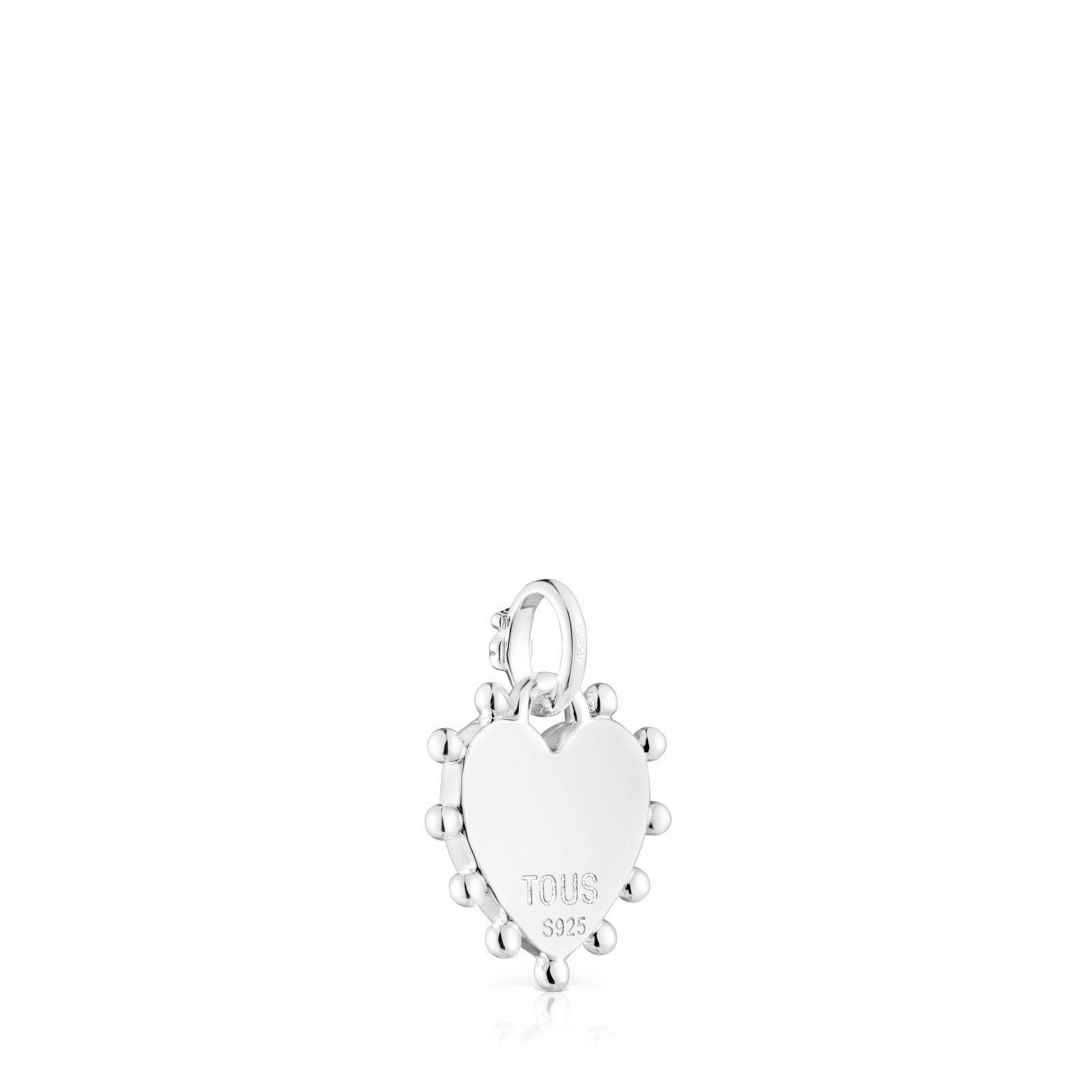 Colgante de plata corazón San Valentín Tous-2