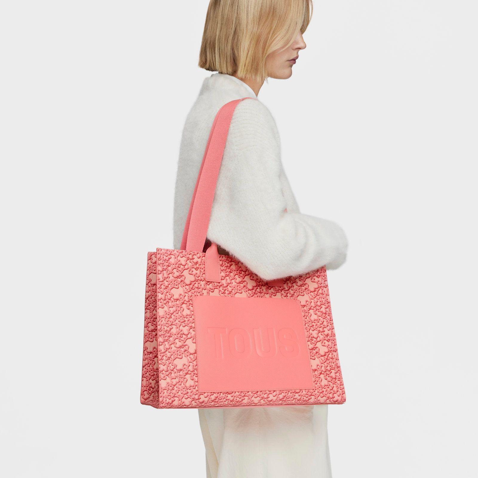 Shopper grande Amaya coral Kaos Mini Evolution-4