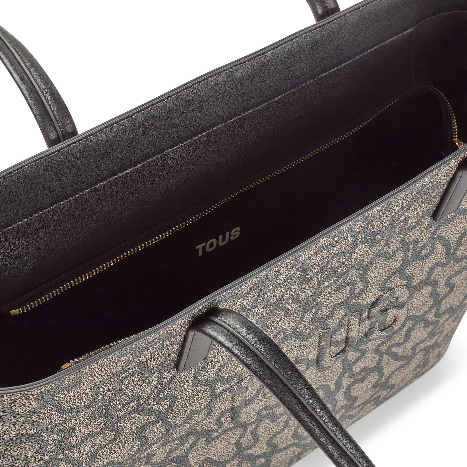 Capazo grande negro Kaos Icon Tous-2