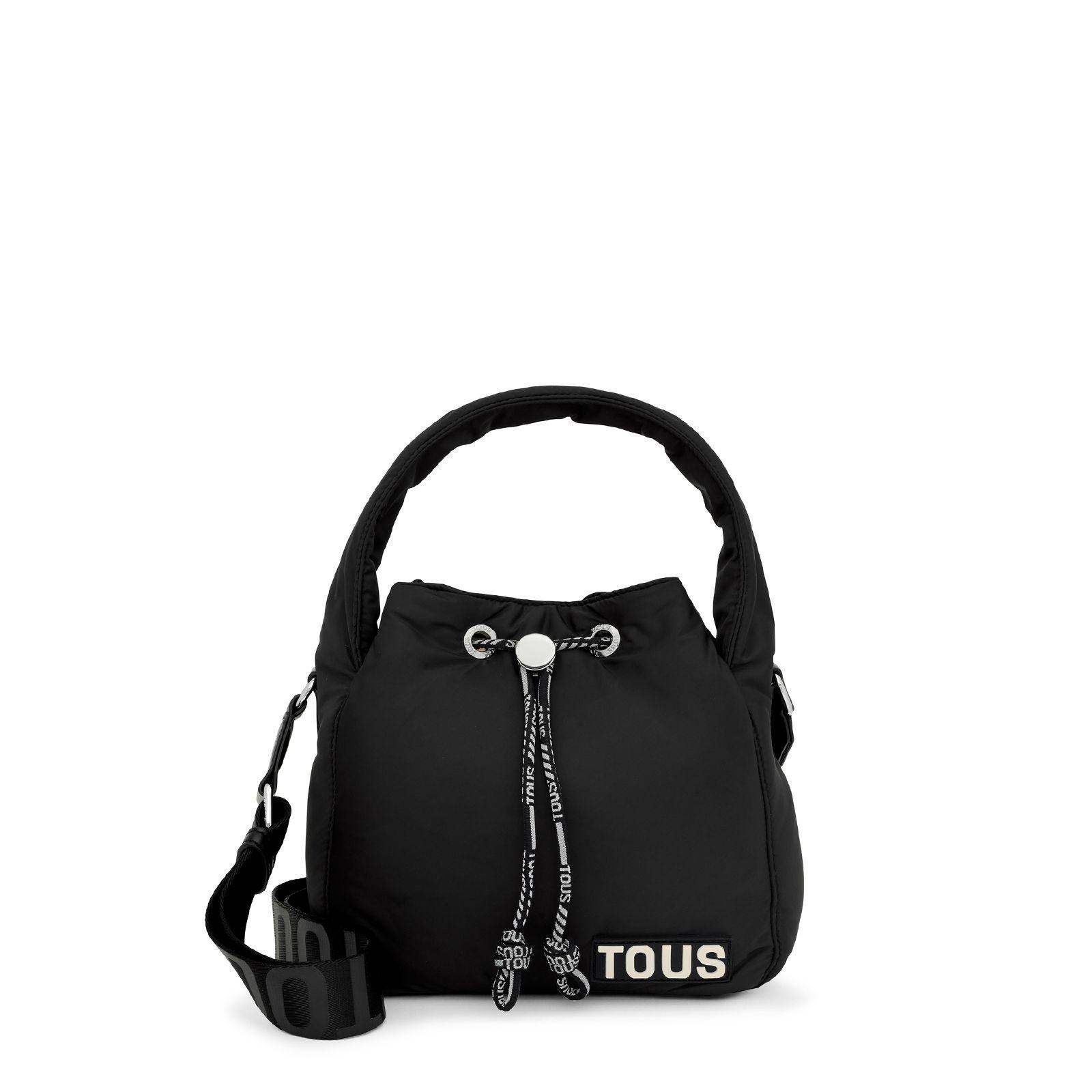 Bolso Bombonera negra TOUS Carol Soft-0