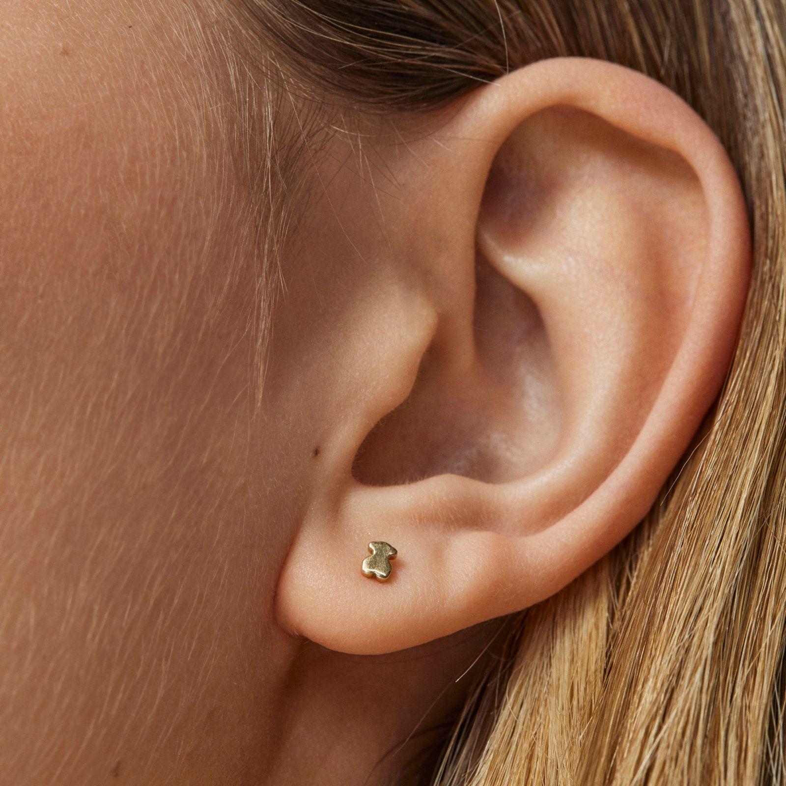 Pack de Piercings de oro, diamante y perla TOUS Pearl-6