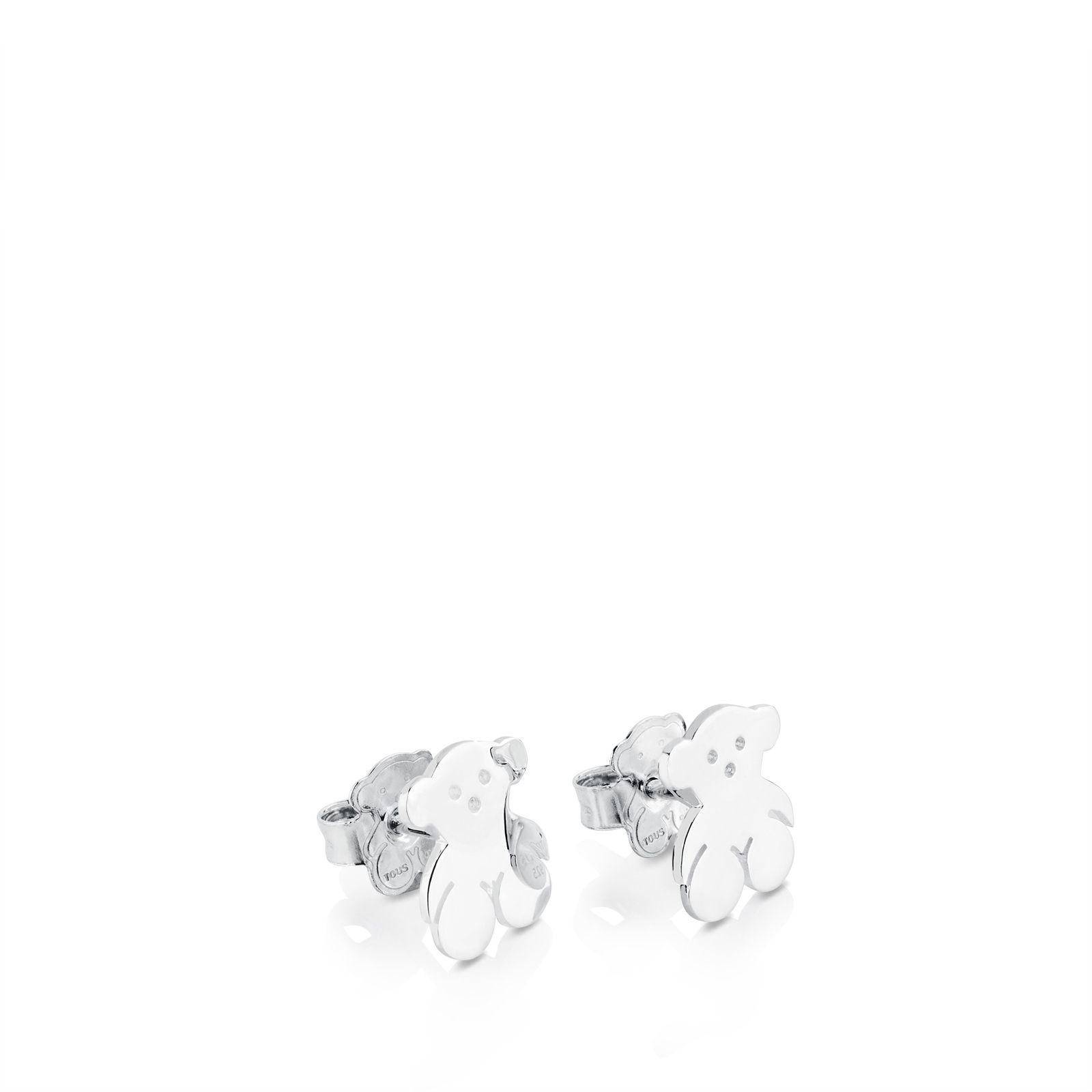 Aros TOUS Bear de Plata-3