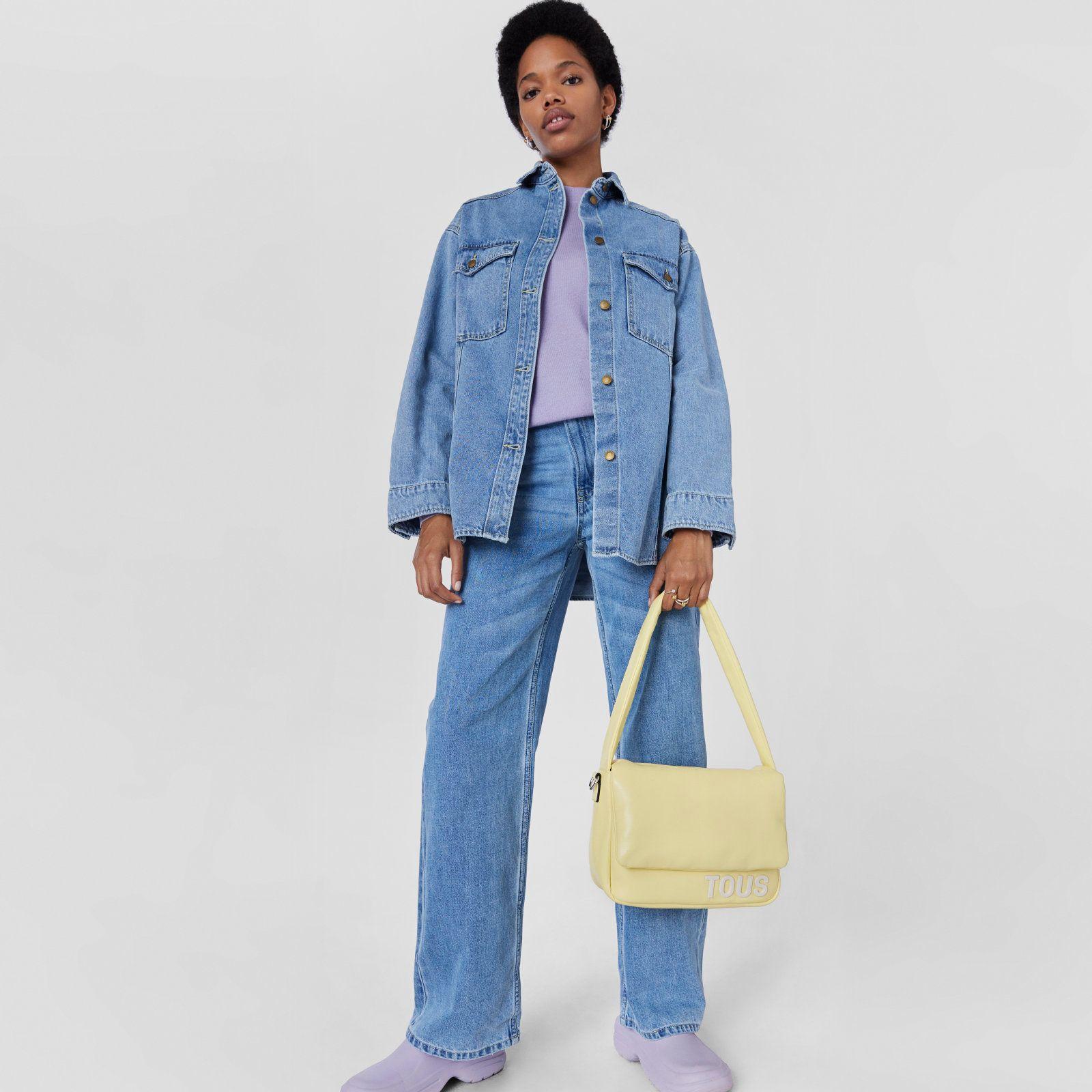 Bandolera mediana amarilla Carol Tous-2