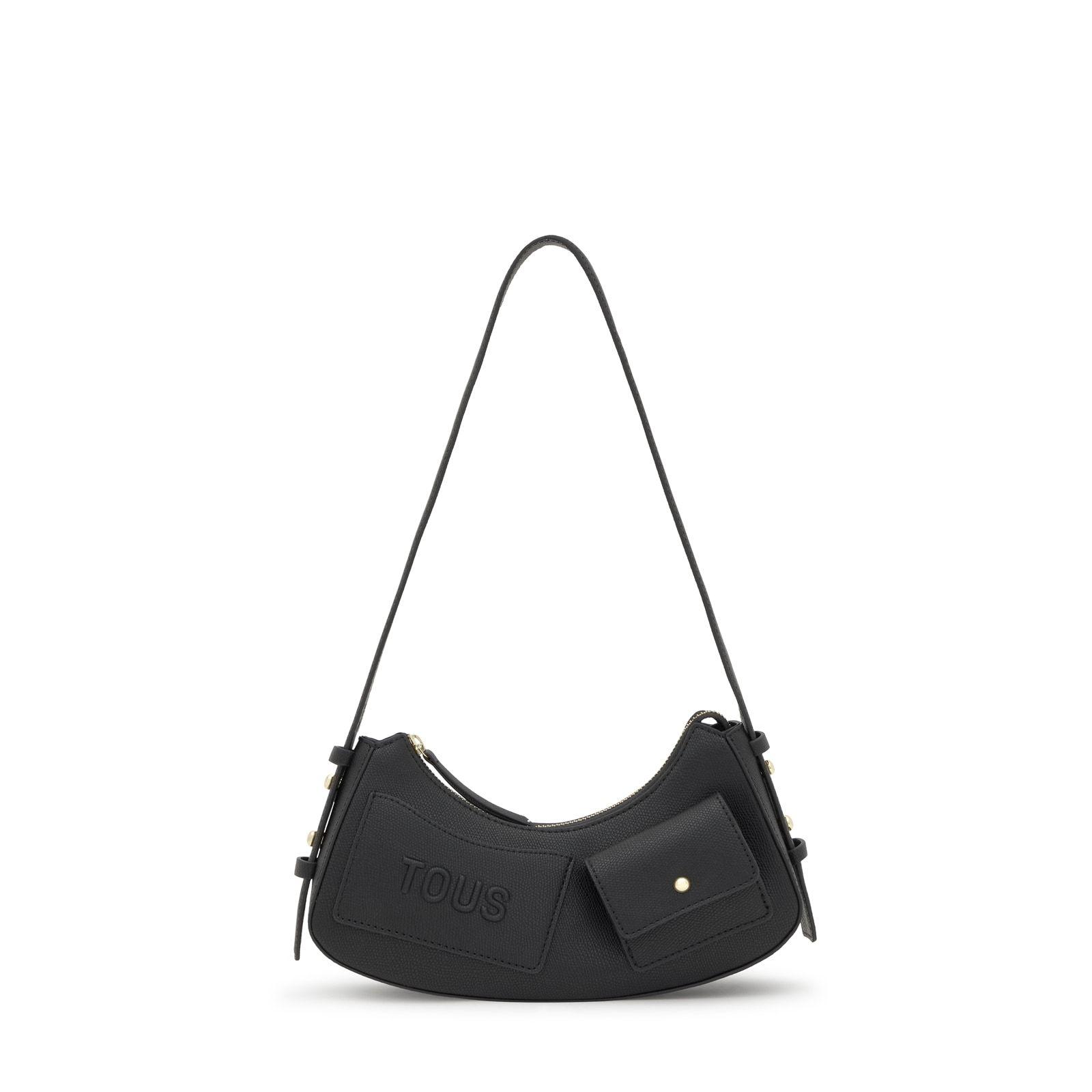 Bolso de hombro negro TOUS Back to basics-0