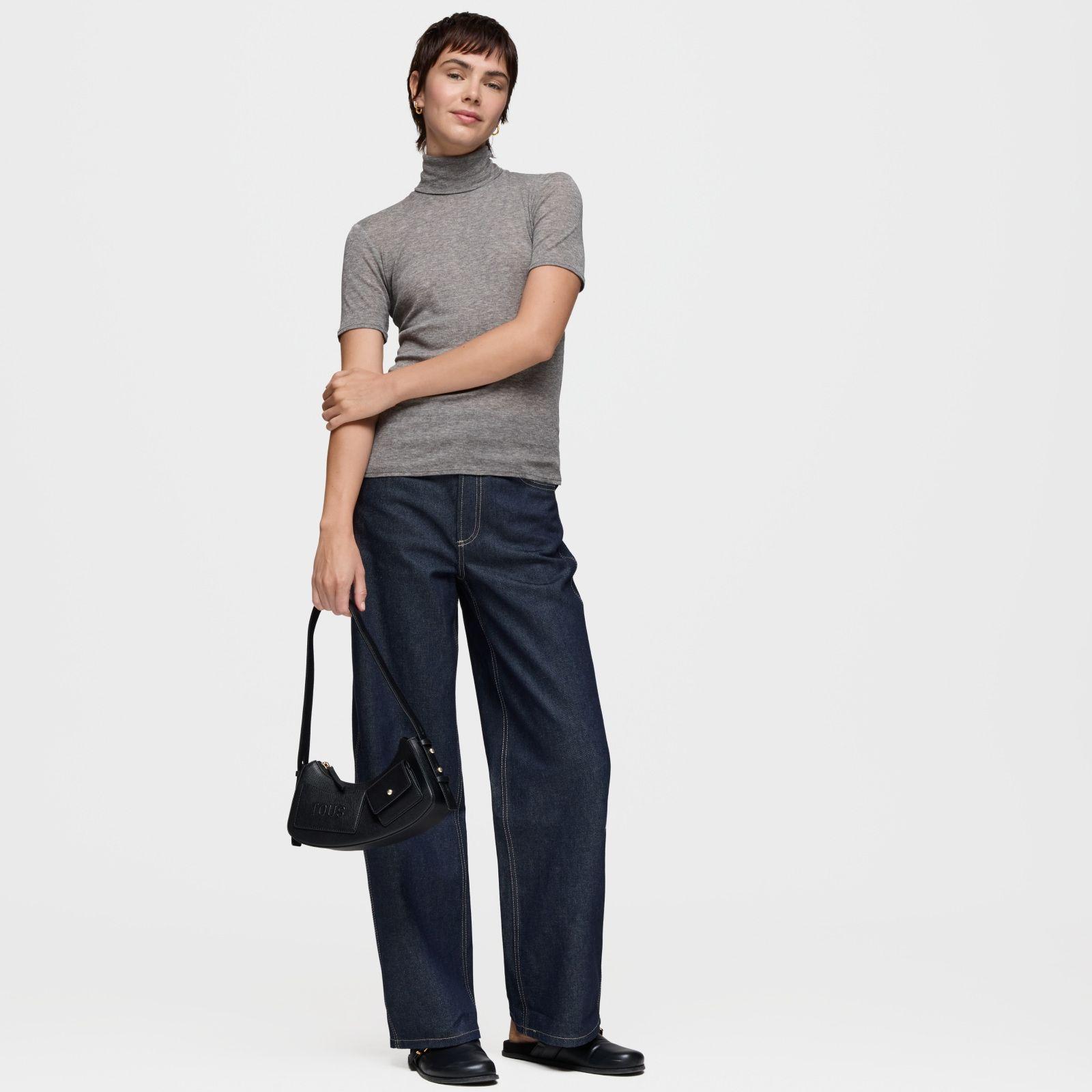 Bolso de hombro negro TOUS Back to basics-4