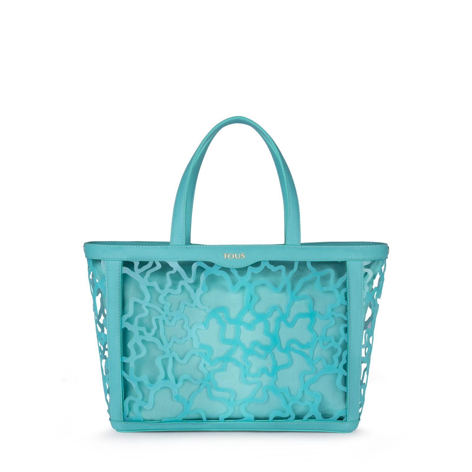 Bolsa mediana Kaos Shock Reversible coral-menta-1