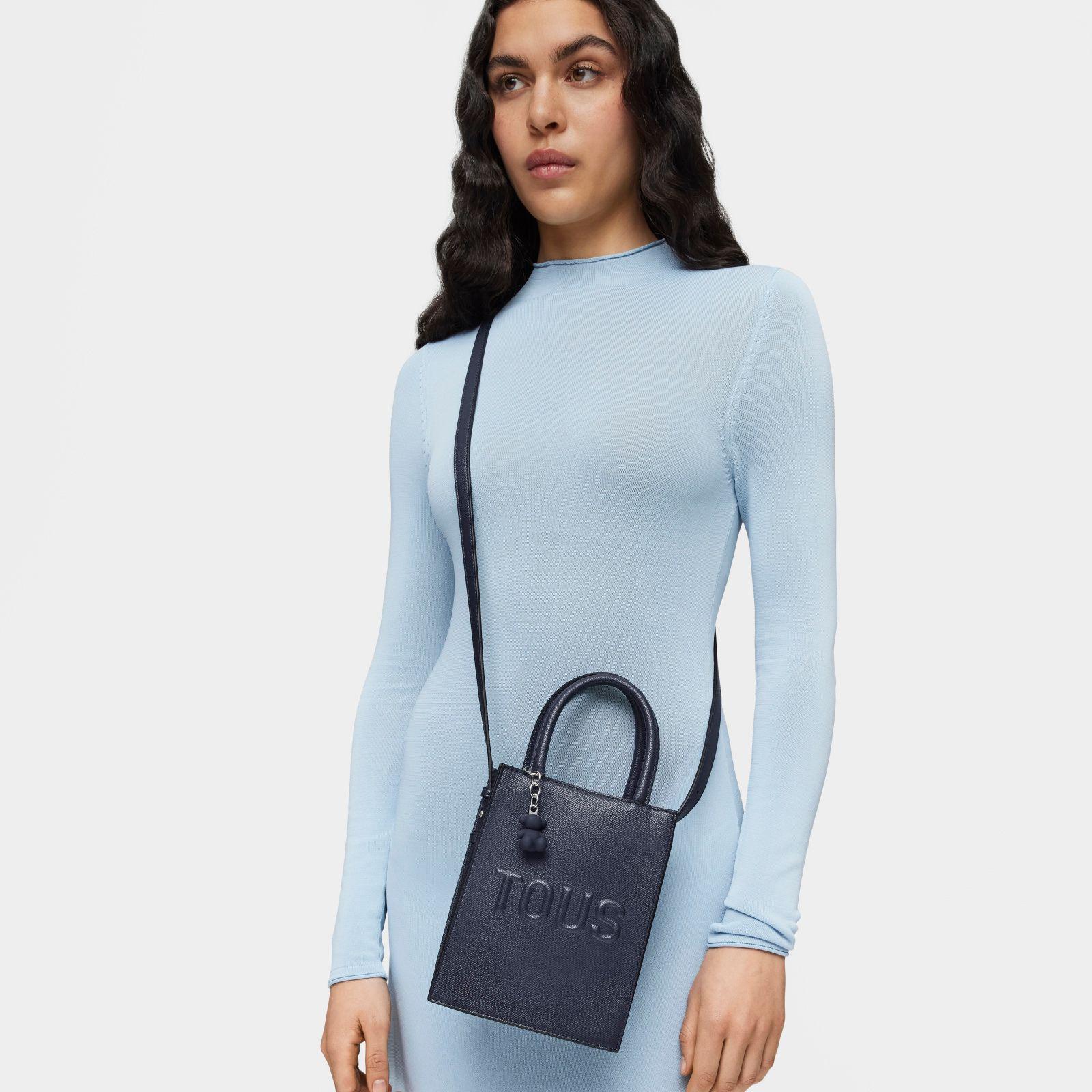 Mini bolso Pop azul marino TOUS Brenda-5