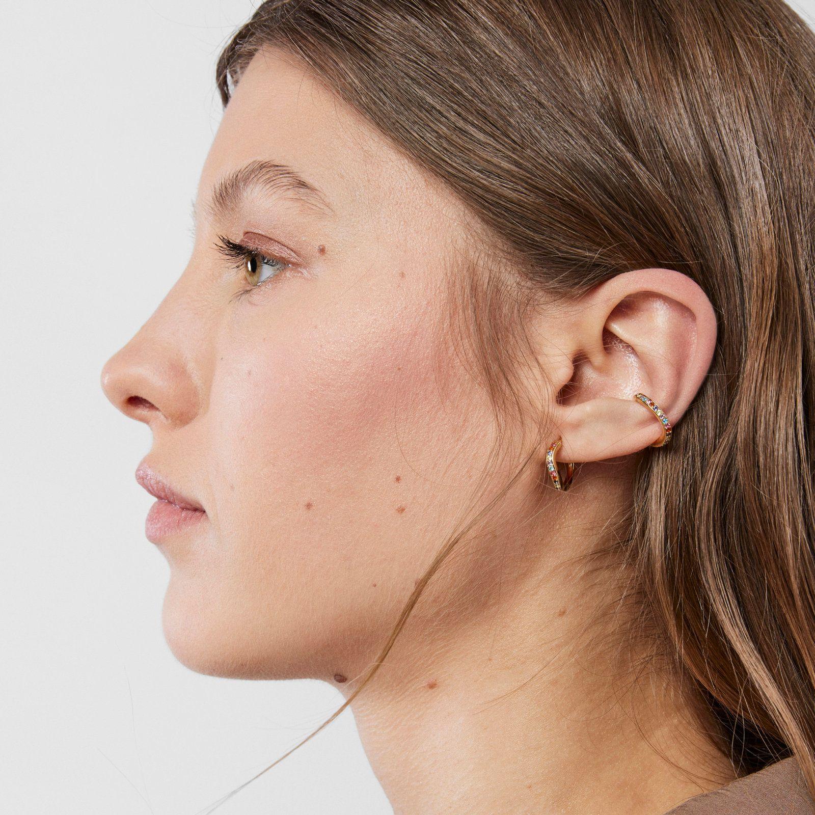 Aro Earcuff de plata vermeil y gemas TOUS Vibrant Colors-4