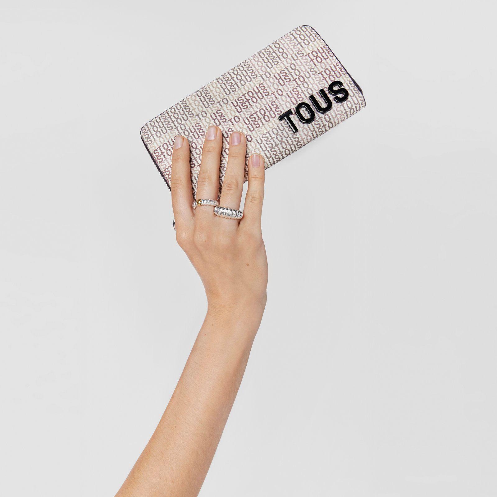 Billetera beige TOUS Cecilia-4