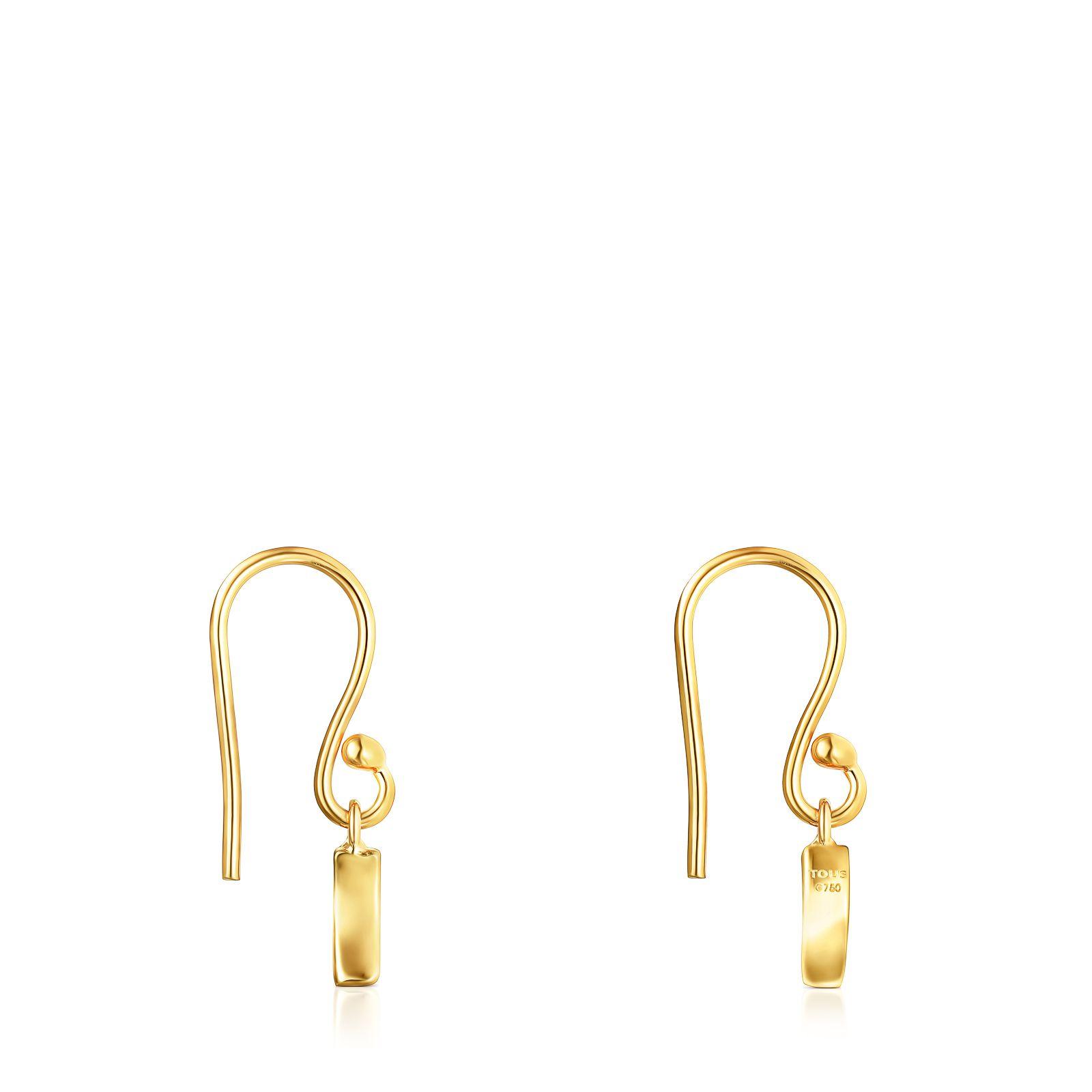 Aros TOUS Good Vibes cuerno de oro Tous-1