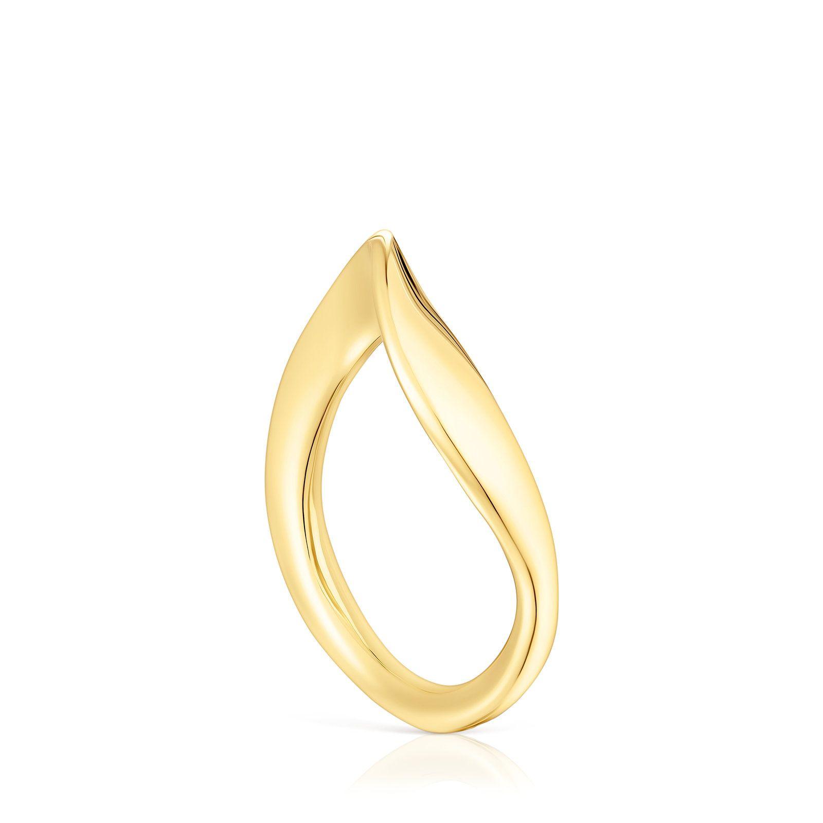 Anillo de plata vermeil Gregal Tous-0