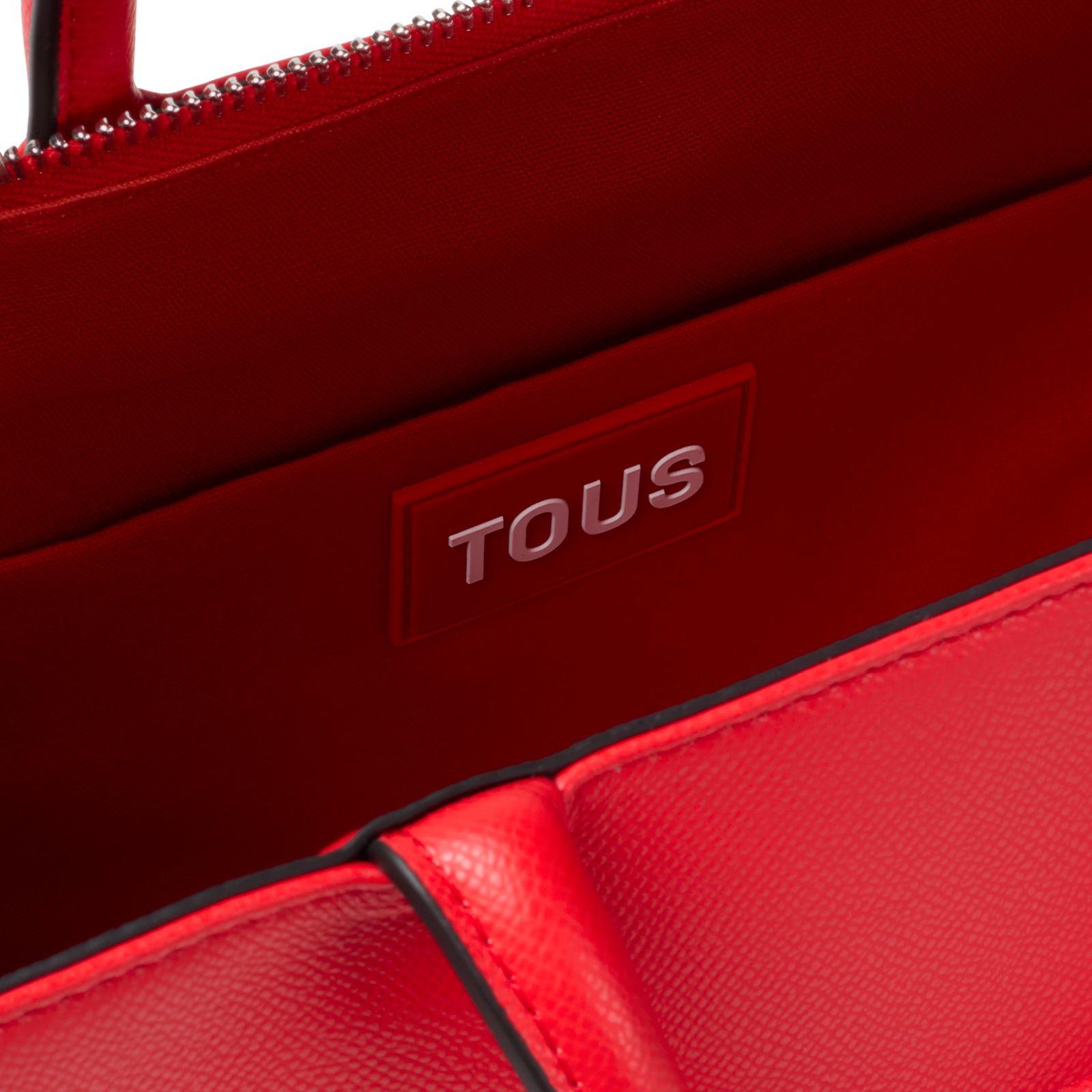 Shopper mediano Amaya rojo TOUS Brenda-2