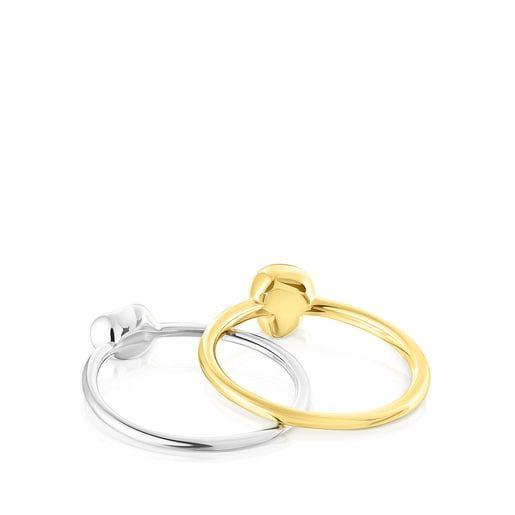 Anillos plata y plata vermeil Joy Bits Tous-1