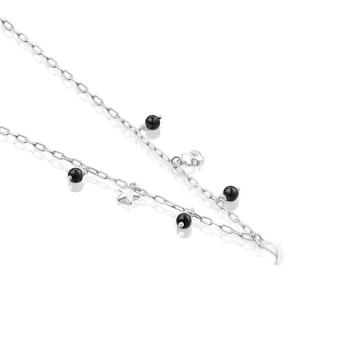 Collar de plata y onix Magic Nature Tous-0