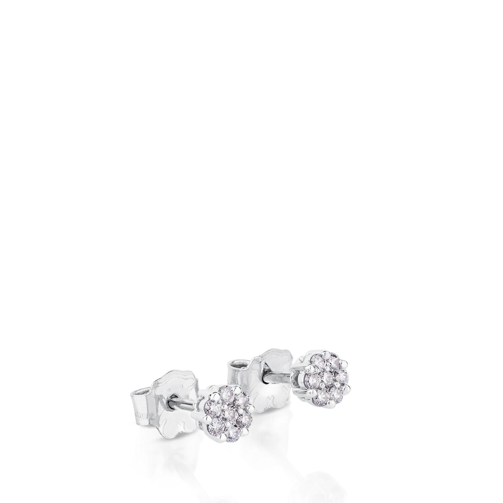 Pendientes Diamonds de Oro blanco Tous-2