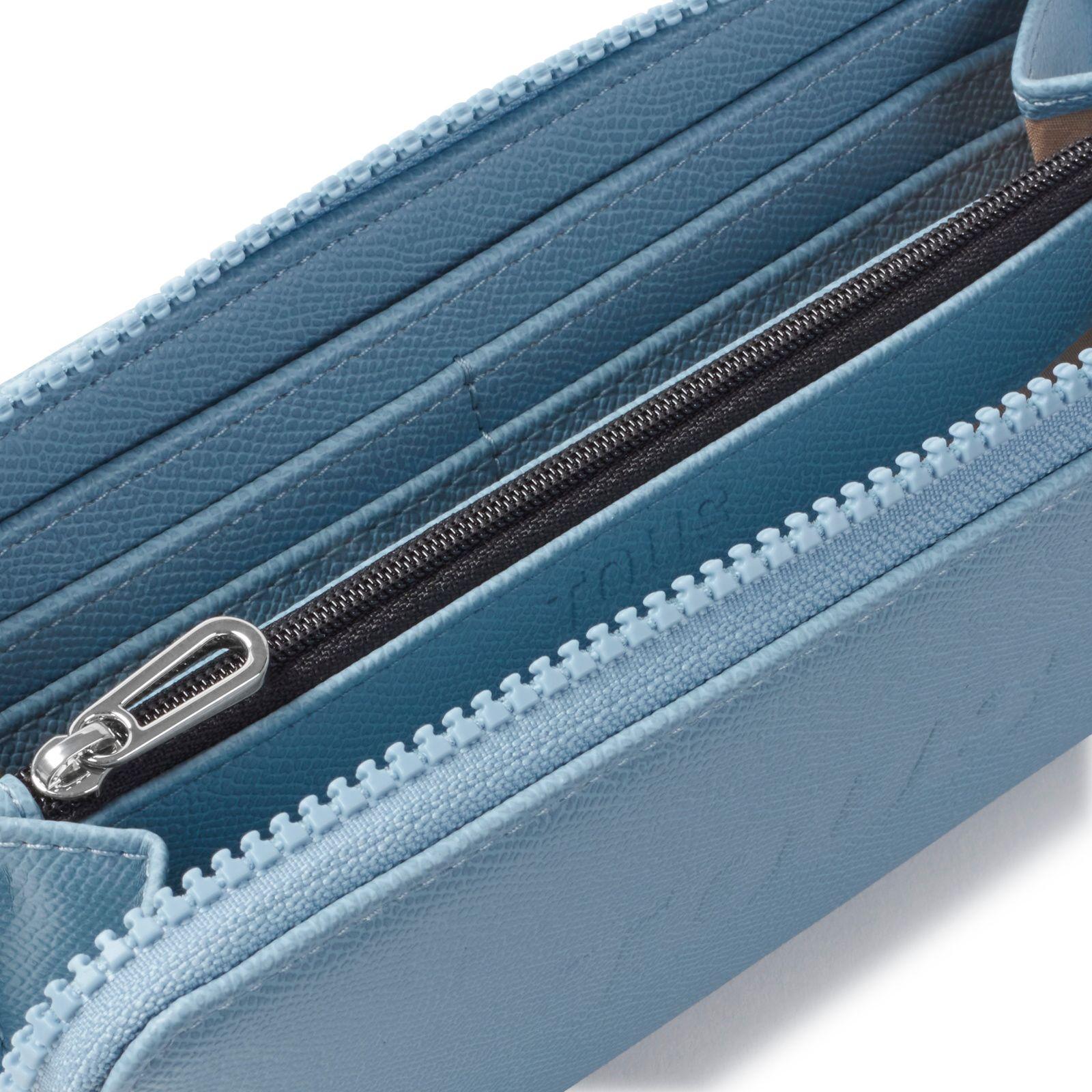 Billetera mediana azul TOUS Halfmoon-2