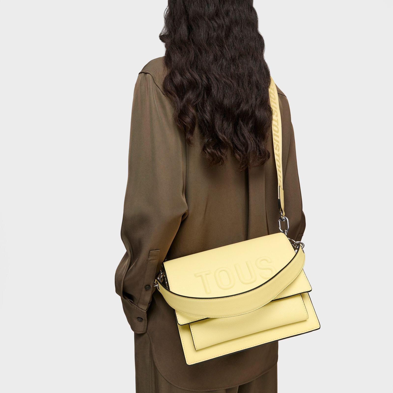 Bandolera mediana Audree amarillo claro TOUS Brenda-5
