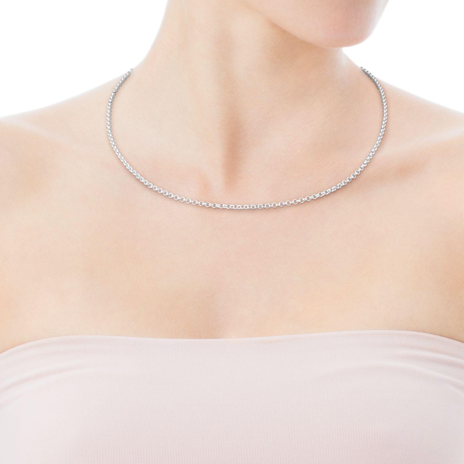 Gargantilla Chain de plata con bolas 45cm Tous-2
