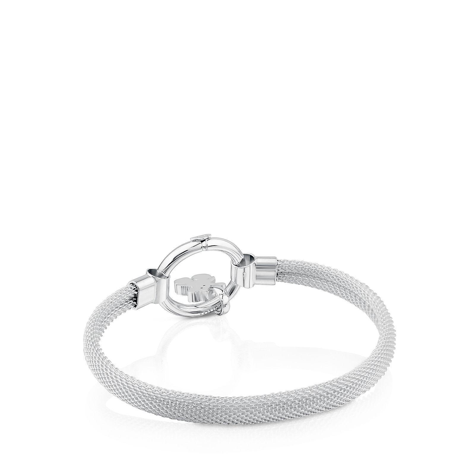 Pulsera Tous mediana Hold de Plata-2