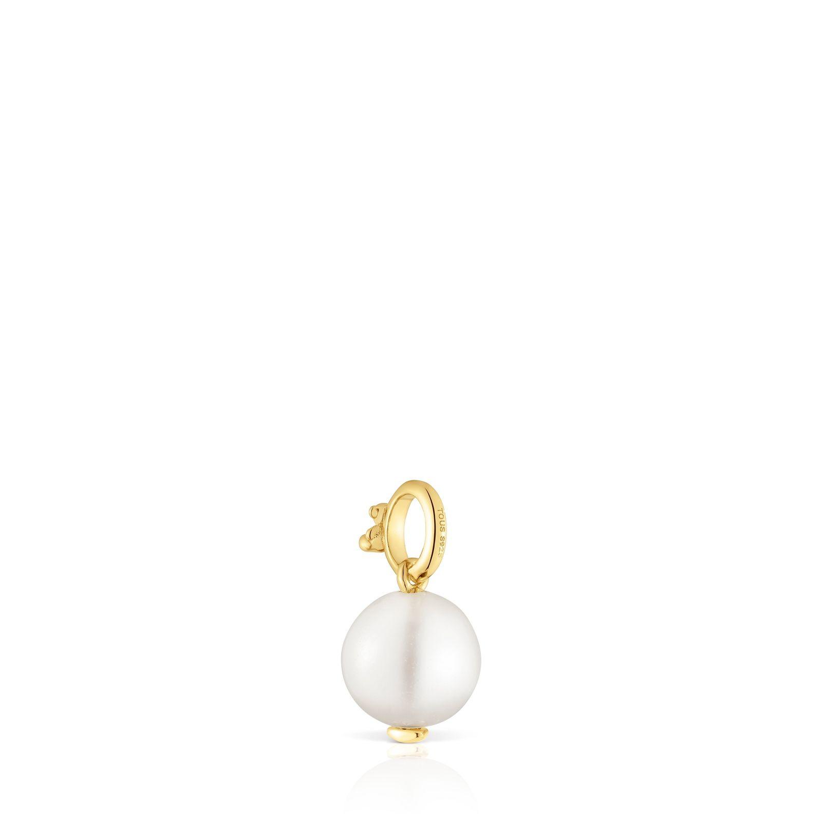 Colgante peq baño de oro 18kt sobre plata y perla cultivada-2