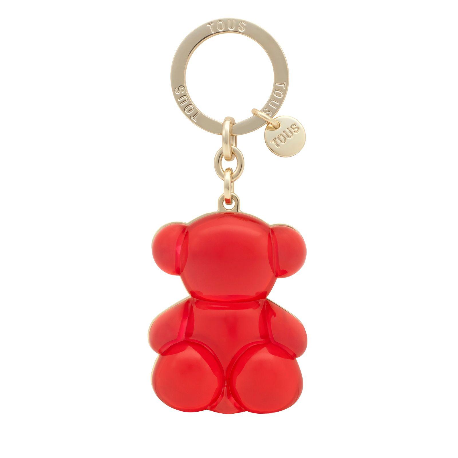 Llavero rojo half Bold Bear-0