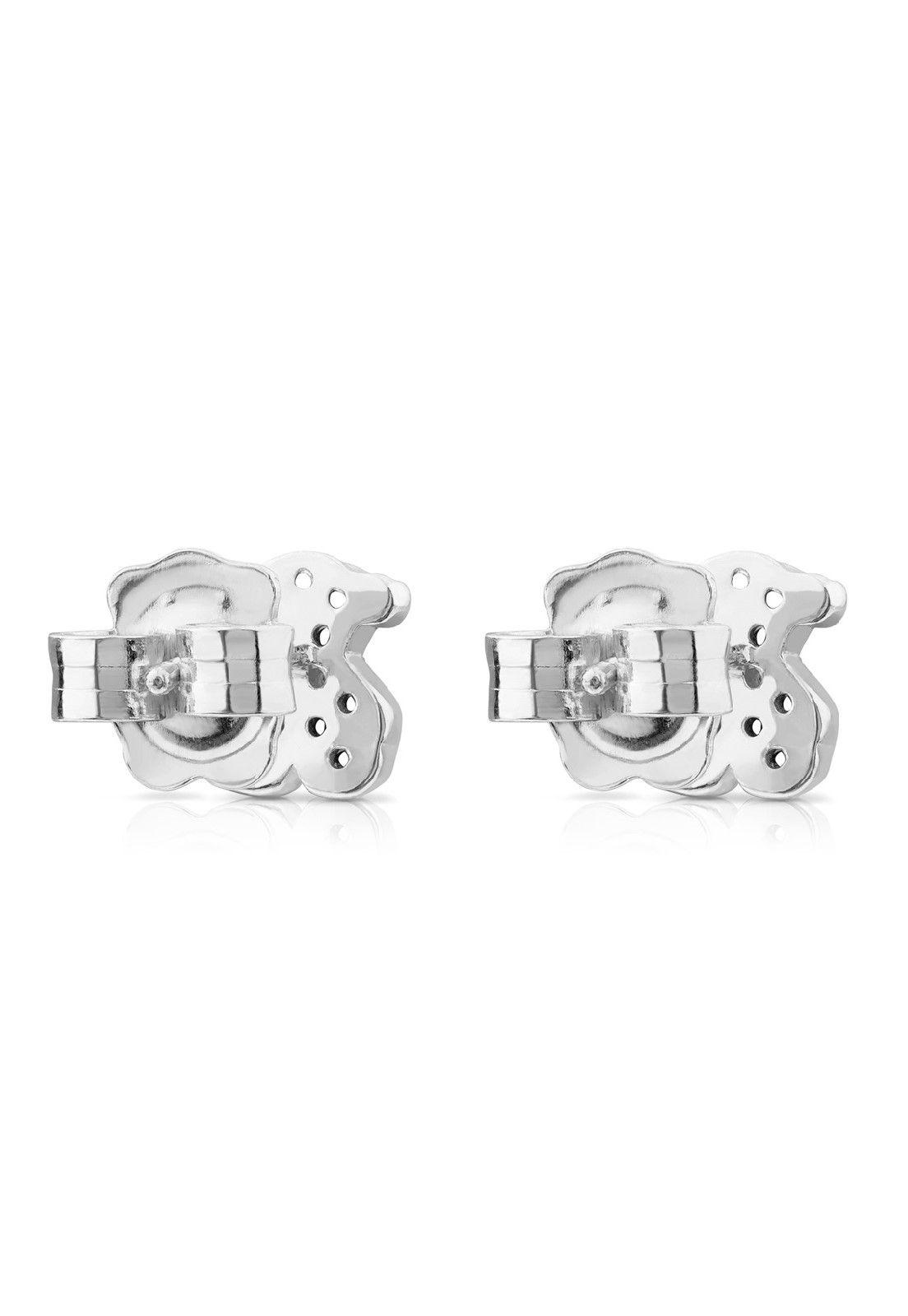 Aros Motif de Plata con Espinela Tous-2