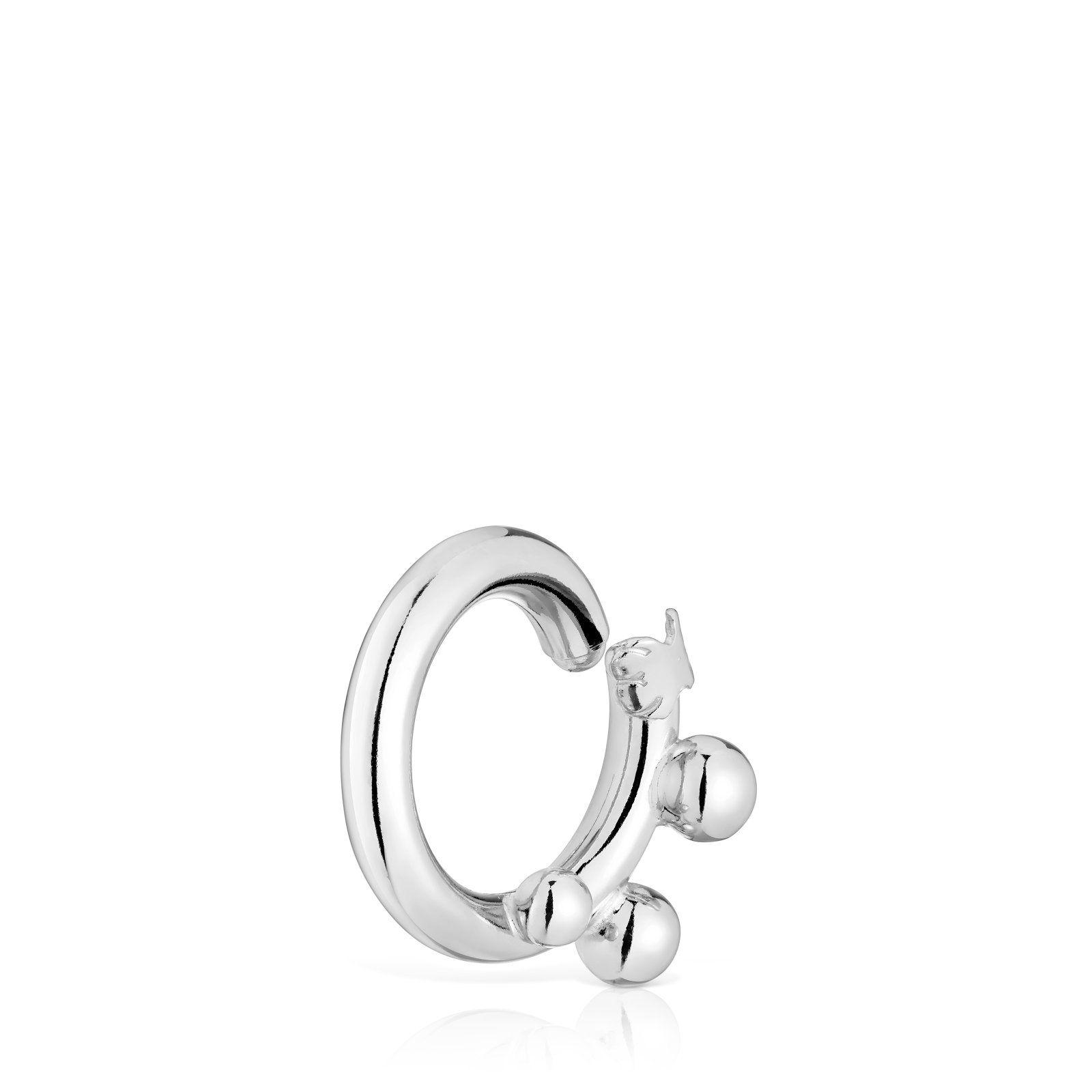 Anilla mediana de plata y detalles Hold-3